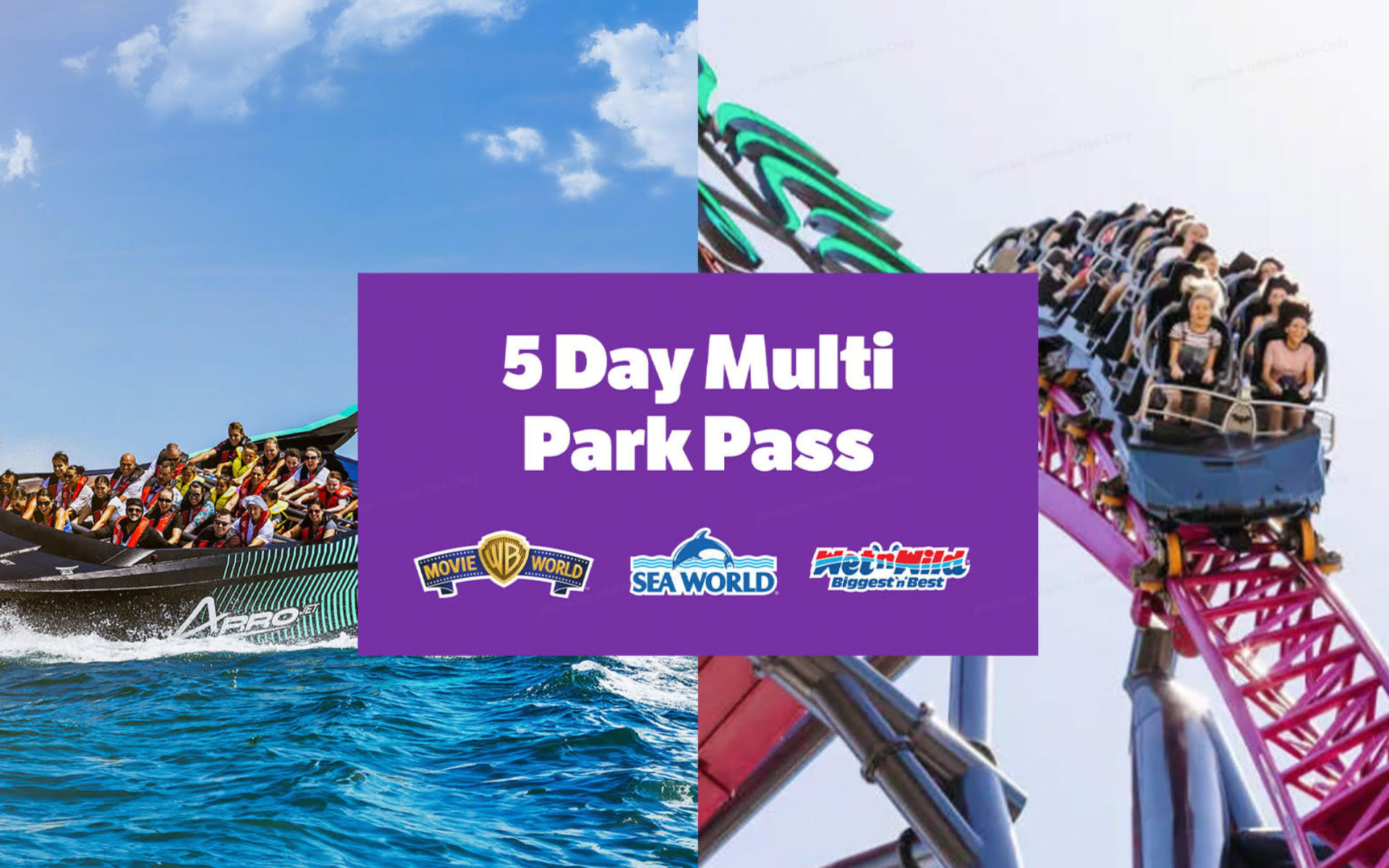 Arro Jet Experience & 5-Day Multi-Theme Park Pass - Image 1