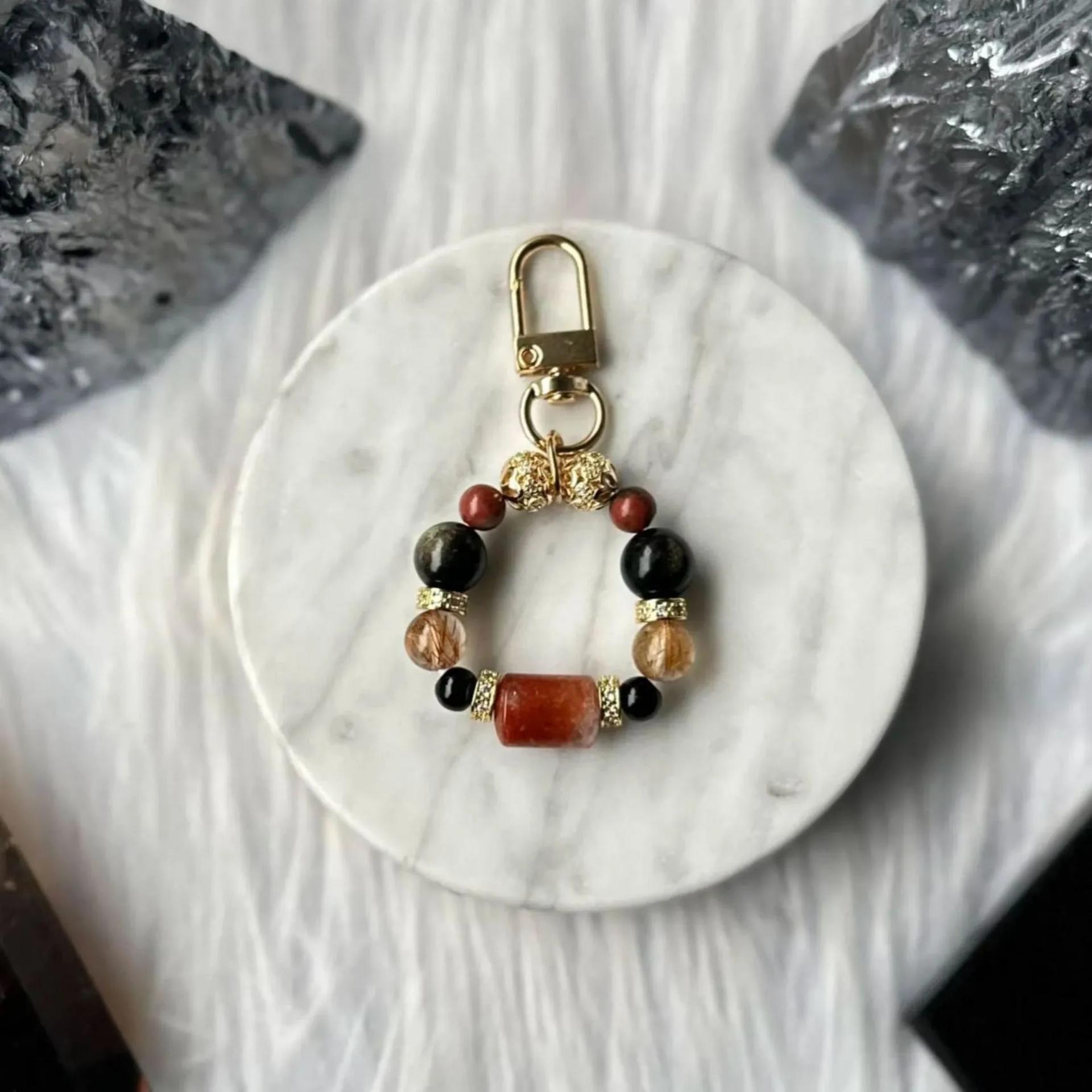 Gemstone Bag Charm/Keychain Workshop by Floral Knots at Orchard  - Thumbnail 6