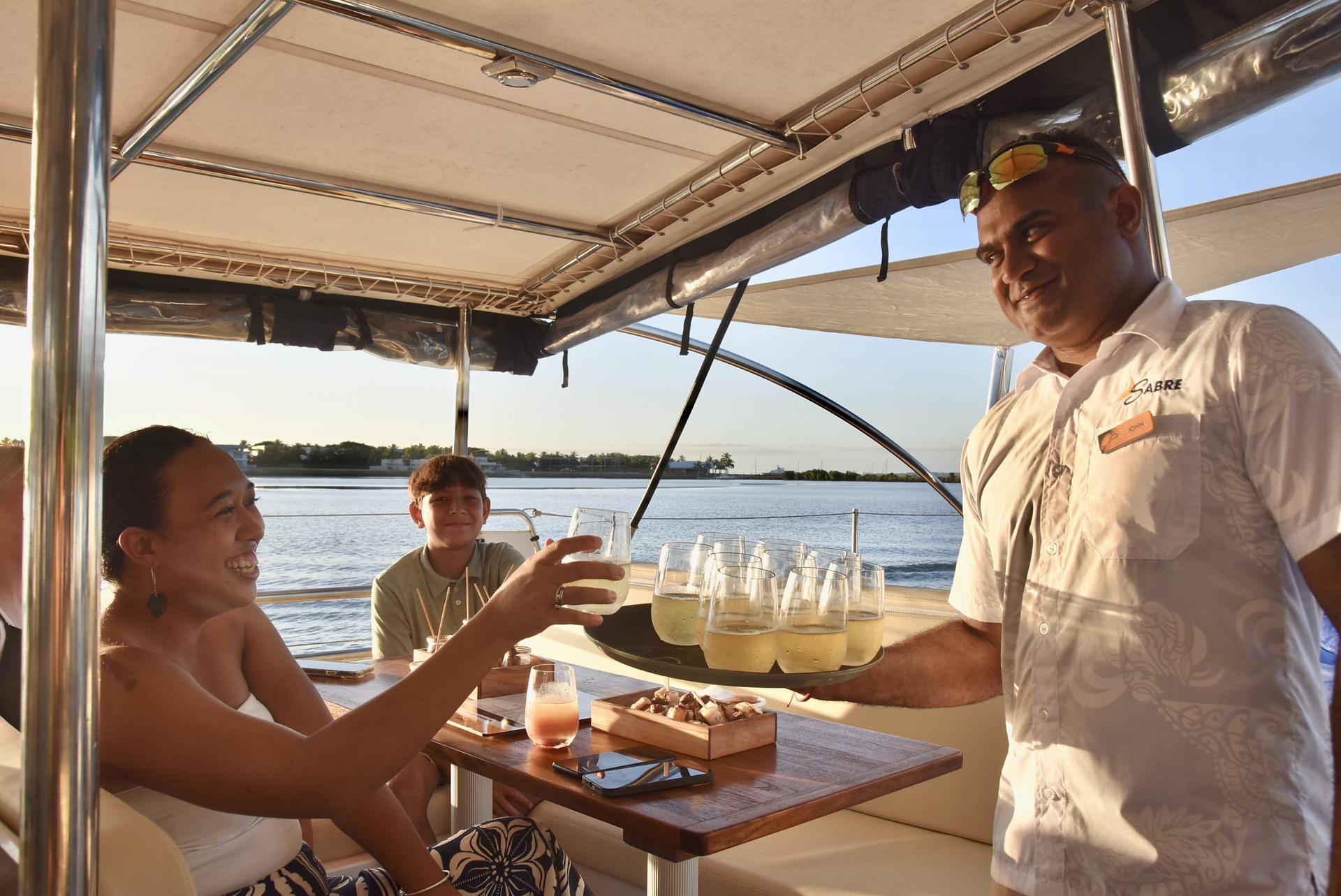 Sabre Sunset Cruise with BBQ dinner and Drinks - Thumbnail 4
