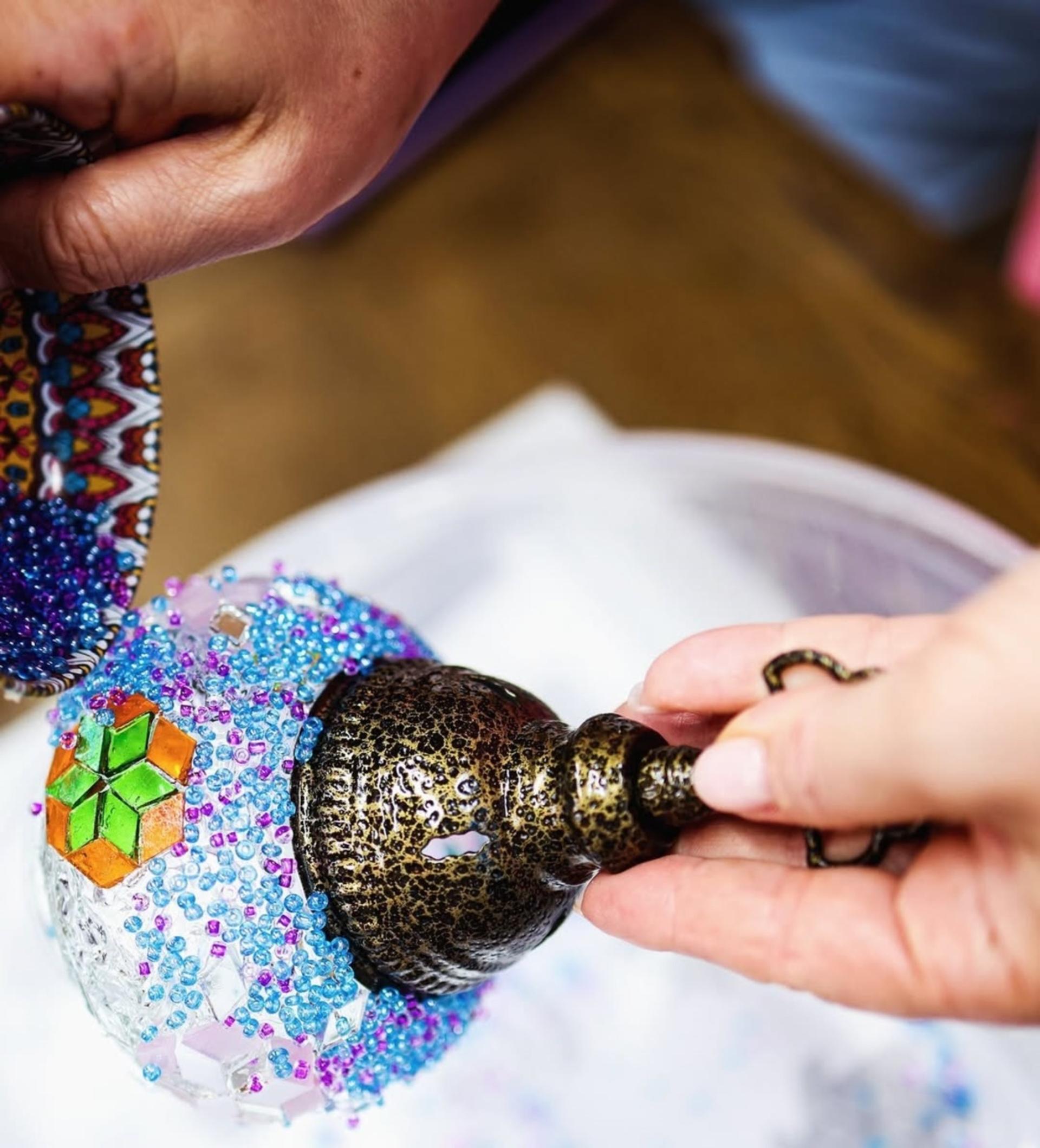 Marmaris: Traditional Mosaic Lamp Workshop - A Glowing Break - Thumbnail 7