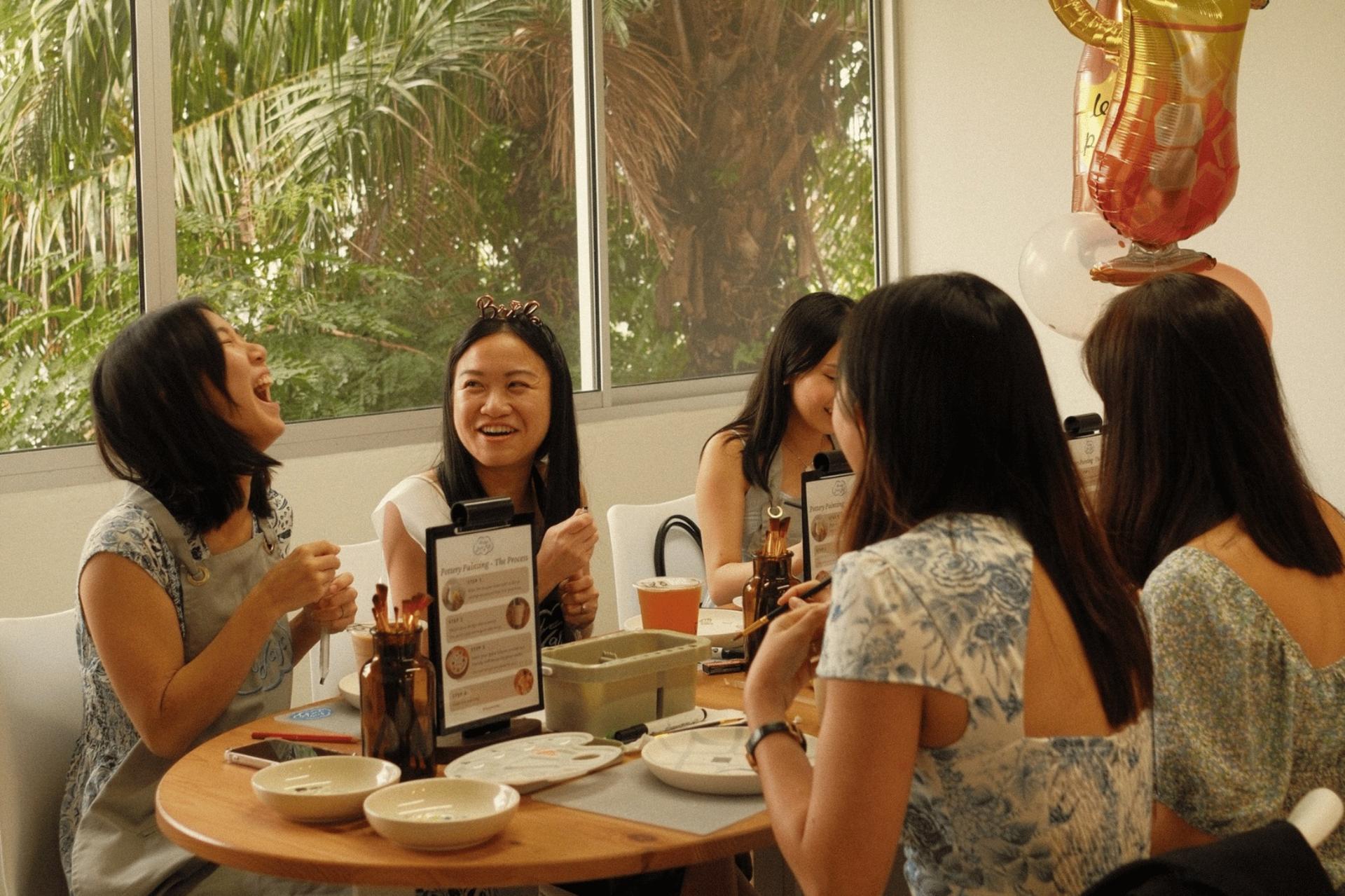 Pottery Painting Workshop in Singapore - Thumbnail 3