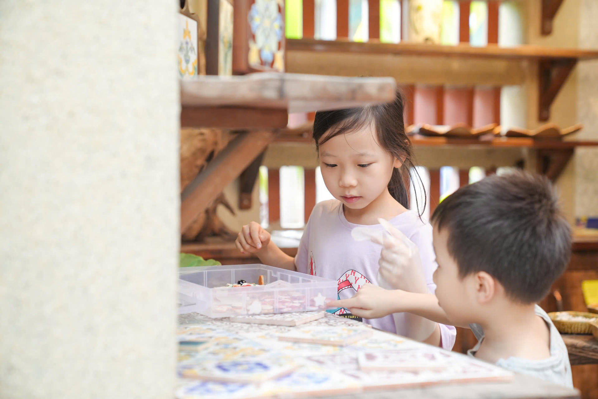Mosaic Treasures at Bat Trang Pottery Village in Ha Noi  - Thumbnail 2