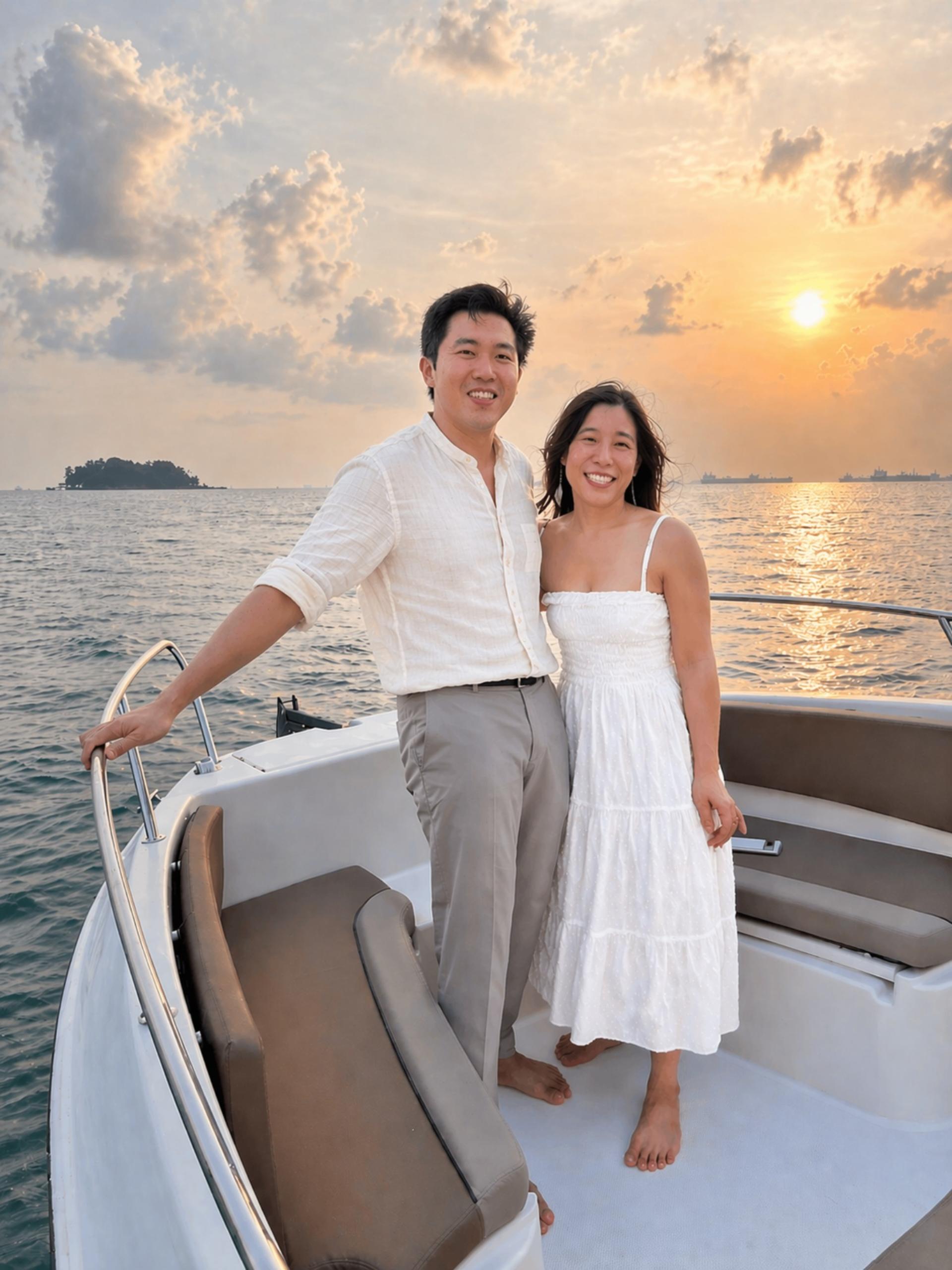 Speedboat Cruise & Marina Dine Adventure by YachtCruiseSG - Thumbnail 6