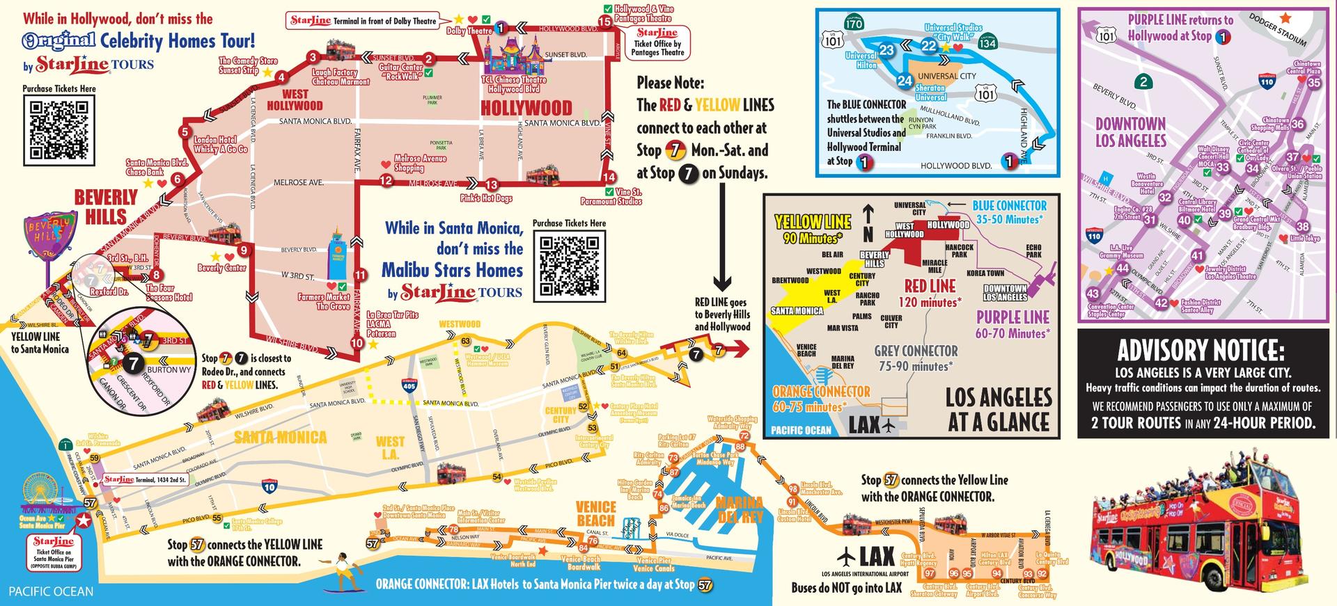 Los Angeles and Hollywood City Sightseeing Bus Pass - Thumbnail 2