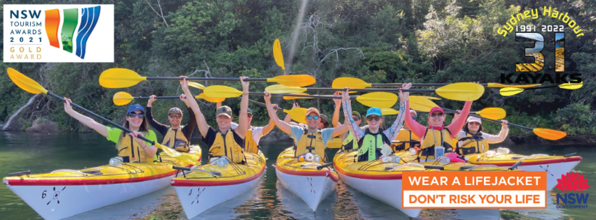 Middle Harbour Kayak Eco Tour by Sydney Harbour Kayaks - Image 1