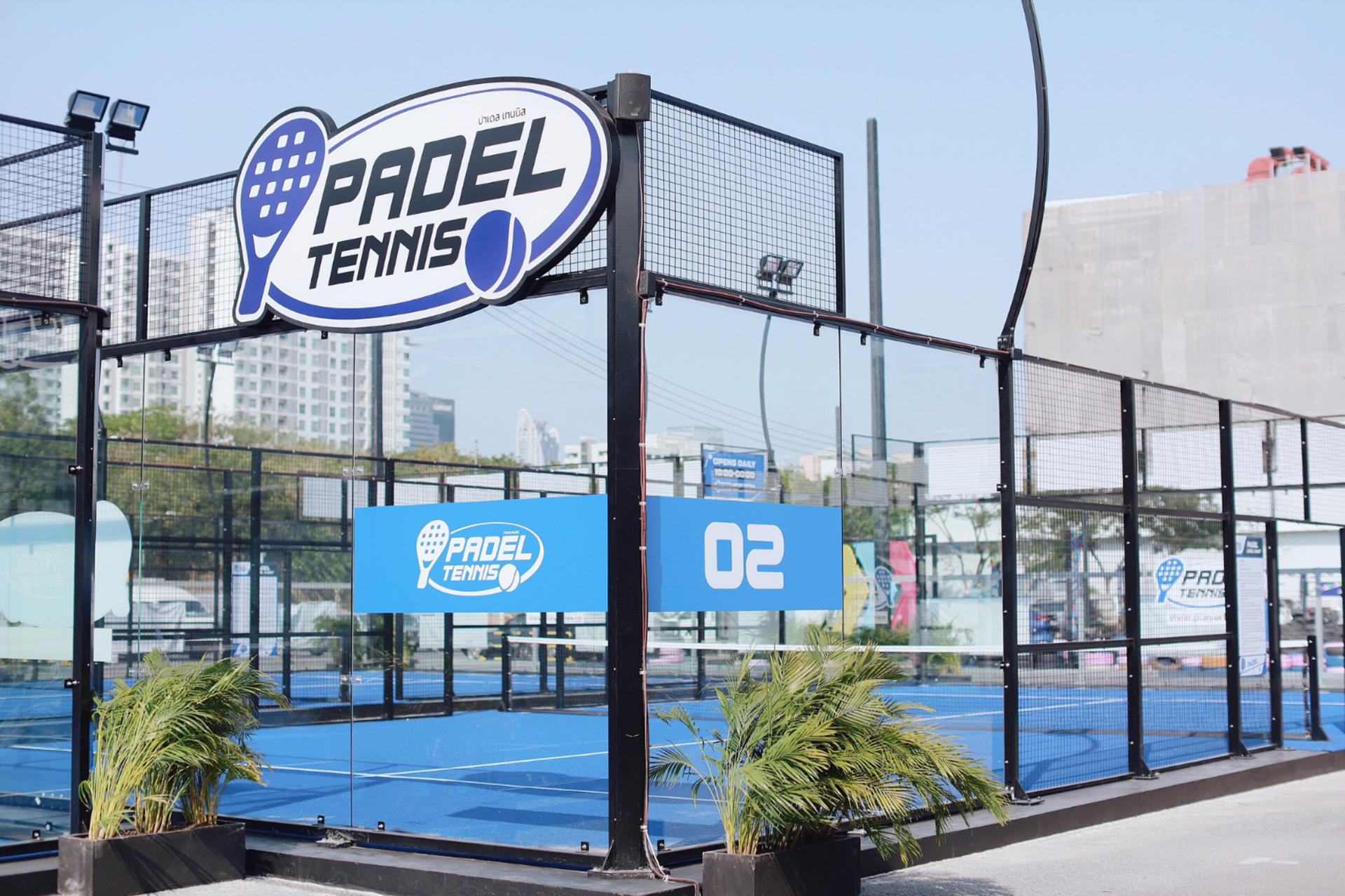Padel Tennis at Playerbox Banthat Thong Bangkok - Image 1