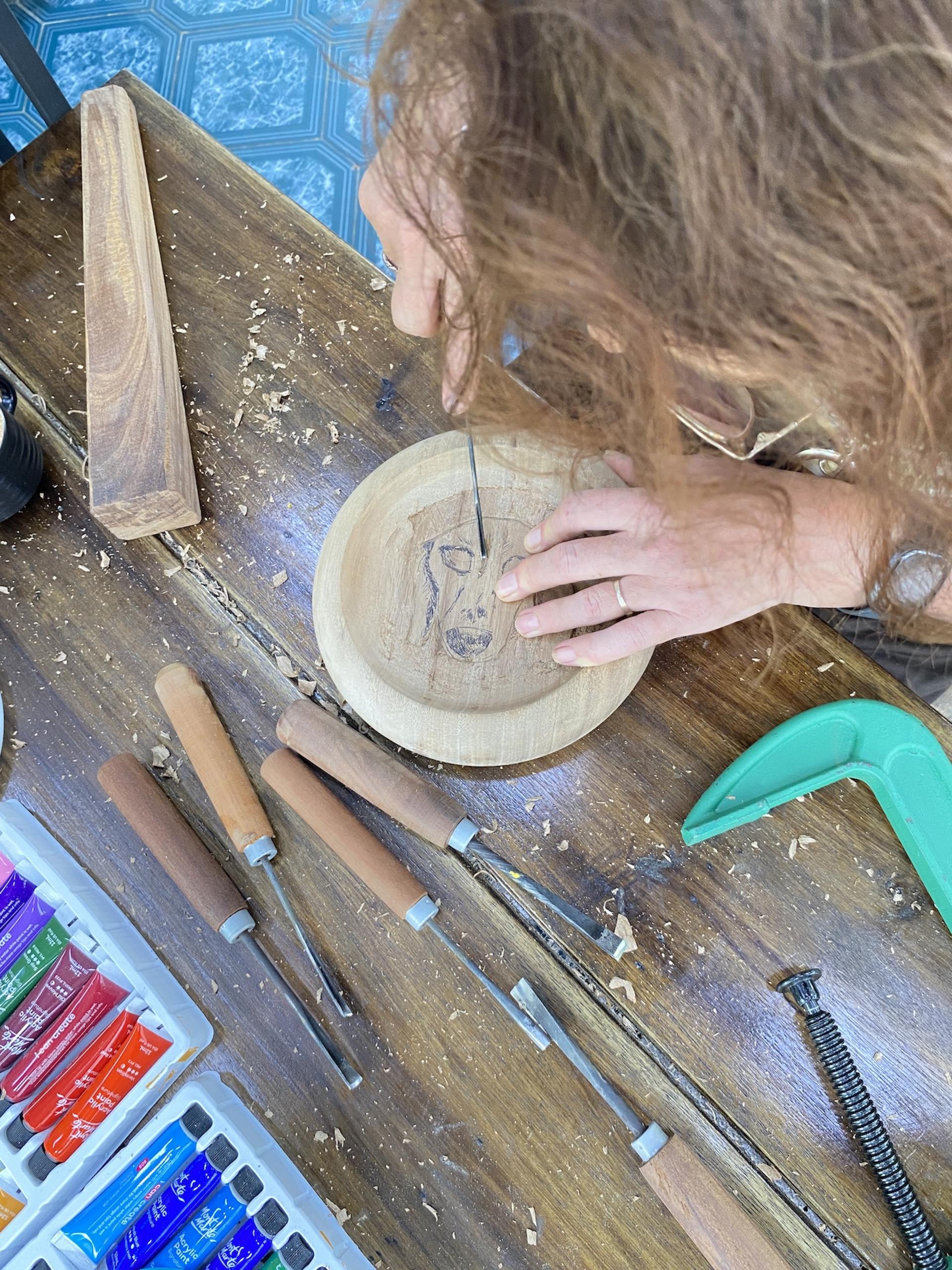 Moc Thon Hanoi: Wood Carving Workshop in a Tranquil Hidden Villa - Thumbnail 27