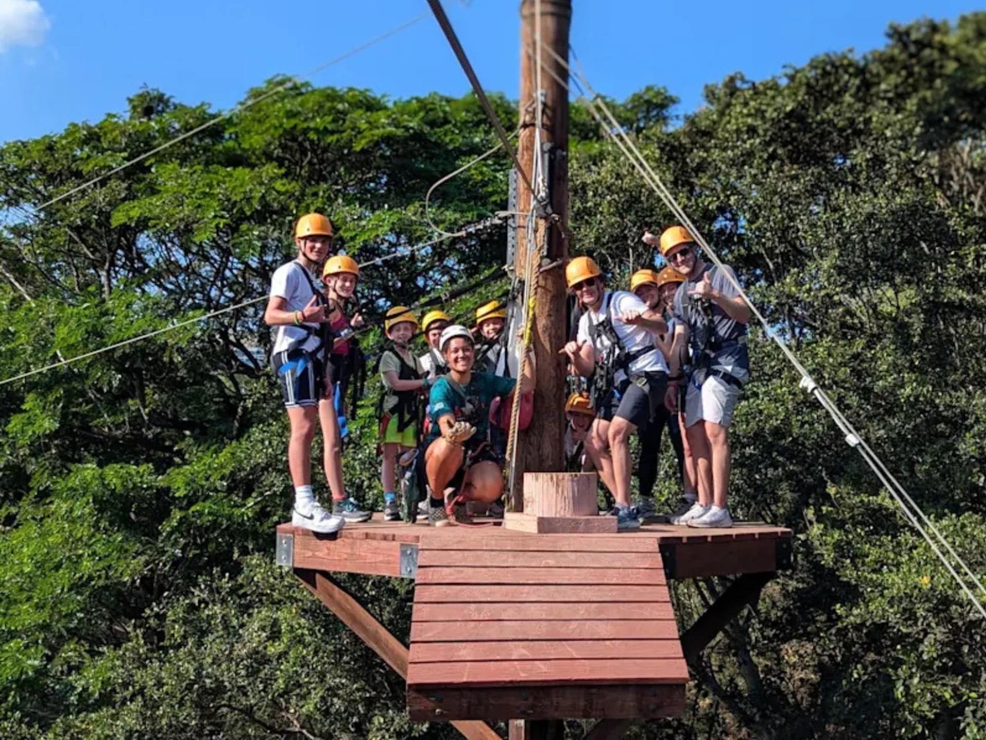 Coral Crater 6-Zipline Tour in O'ahu - Thumbnail 5
