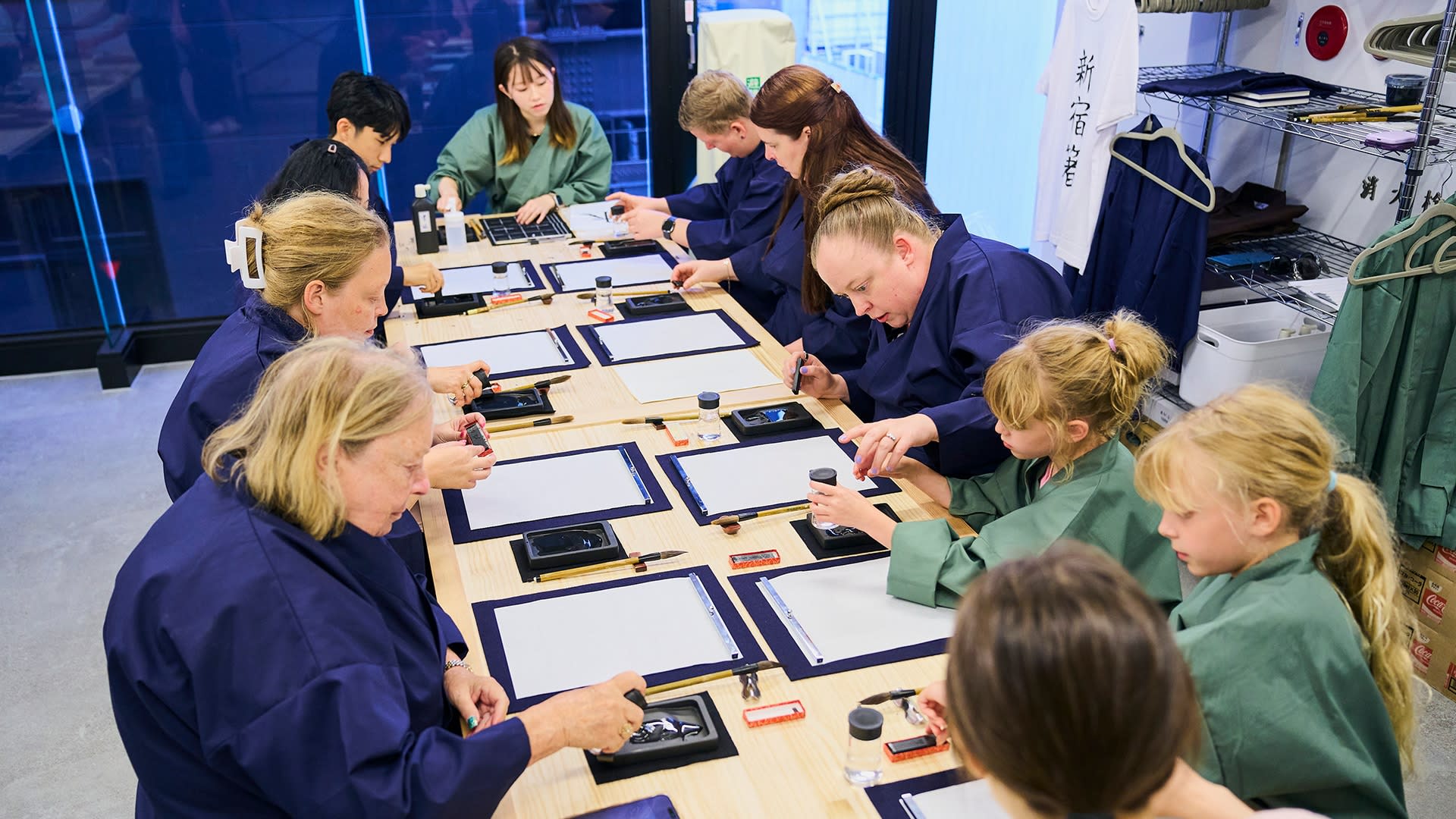 Tokyo: Shinjuku Calligraphy Workshop & Scroll - Thumbnail 4