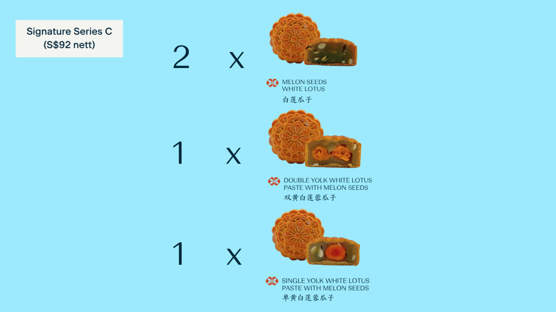 Hotel Indigo Singapore Katong Mid-Autumn Mooncakes (Halal-Certified) - Thumbnail 3