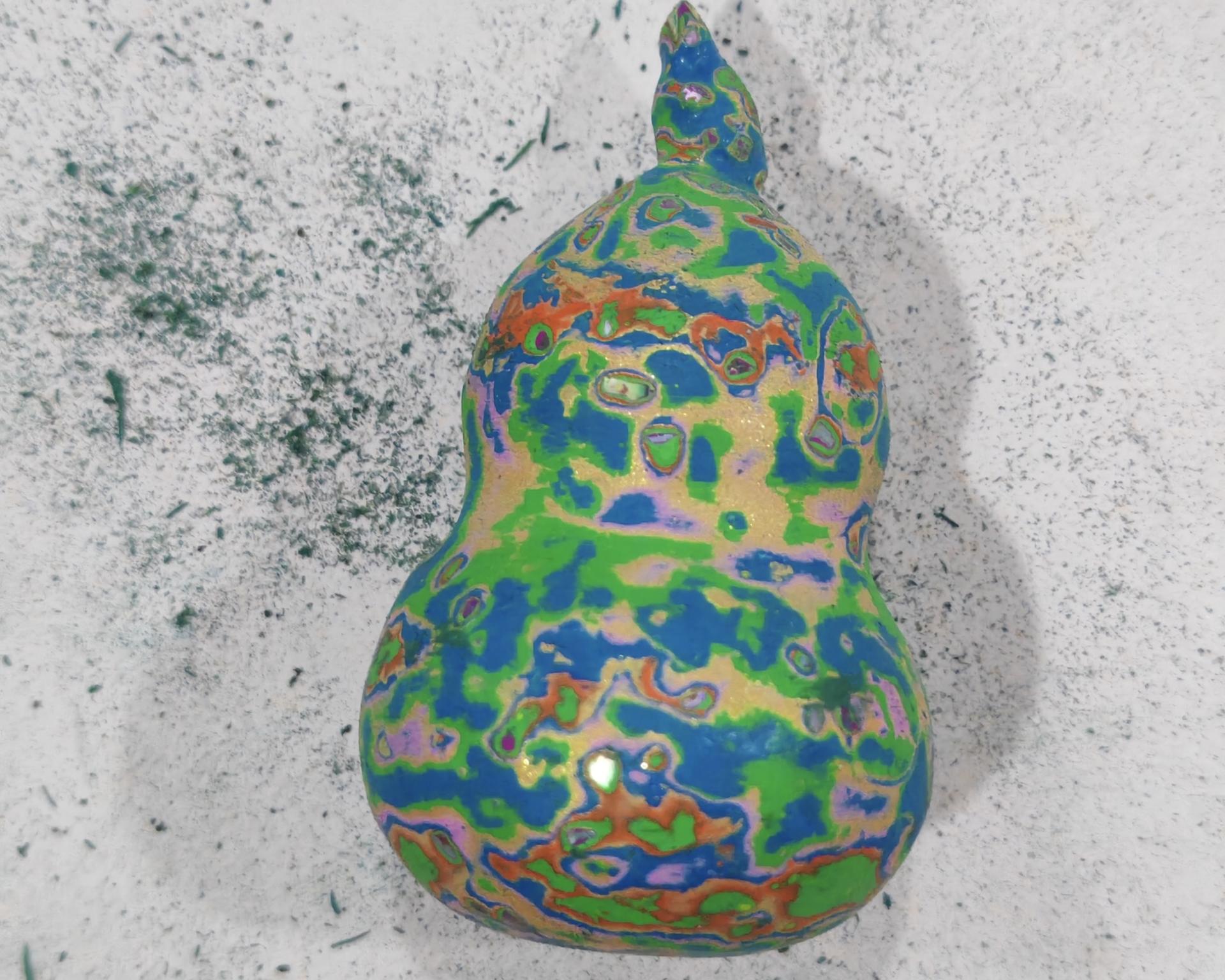 Handmade Lacquer Gourd - Thumbnail 3