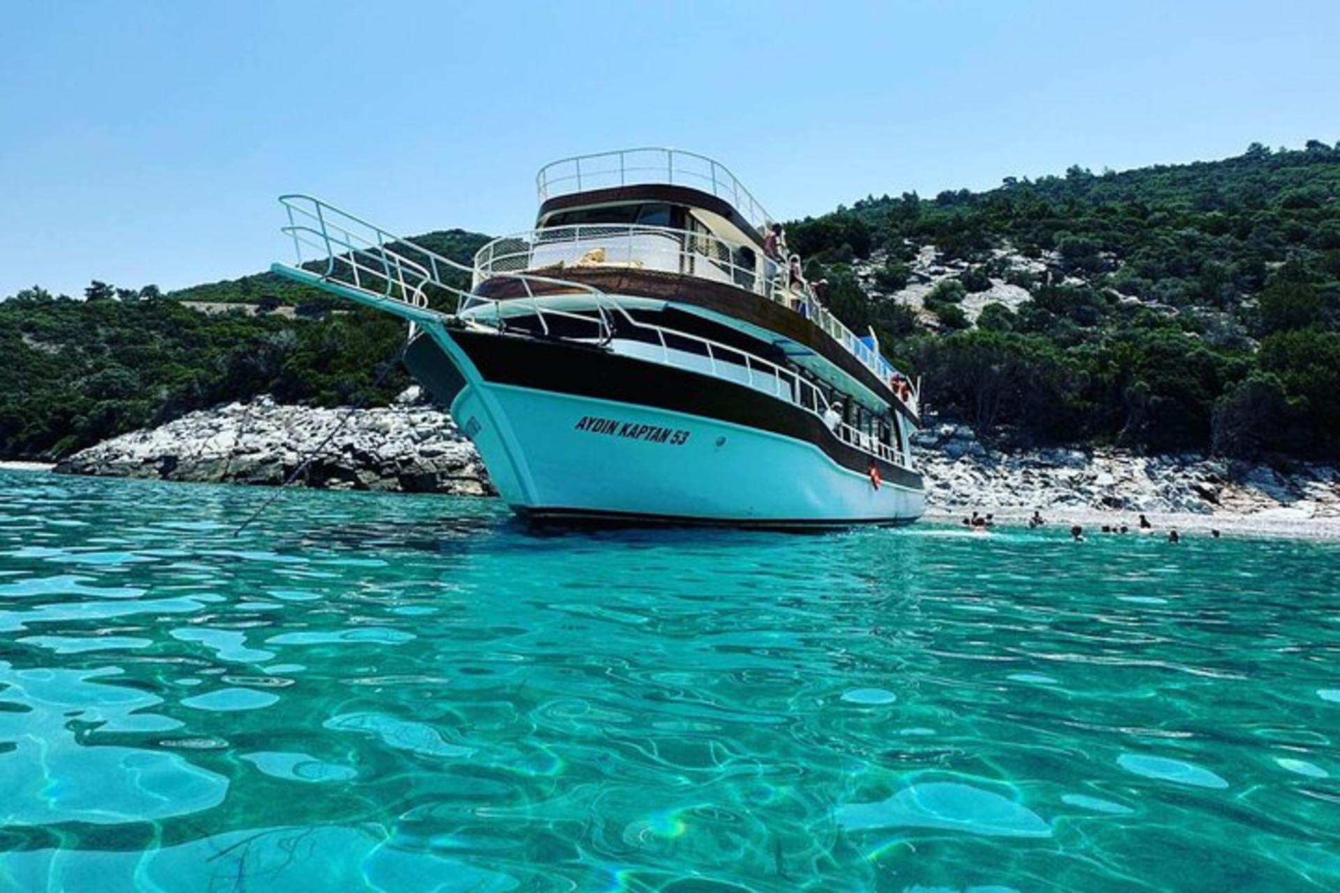 Kusadasi National Park Boat Trip with BBQ Lunch & Roundtrip Transfer - Thumbnail 2