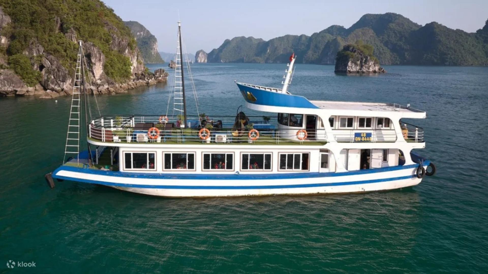 Binh An Day Cruise: Ha Long Bay with Sung Sot and Ti Top - Thumbnail 2