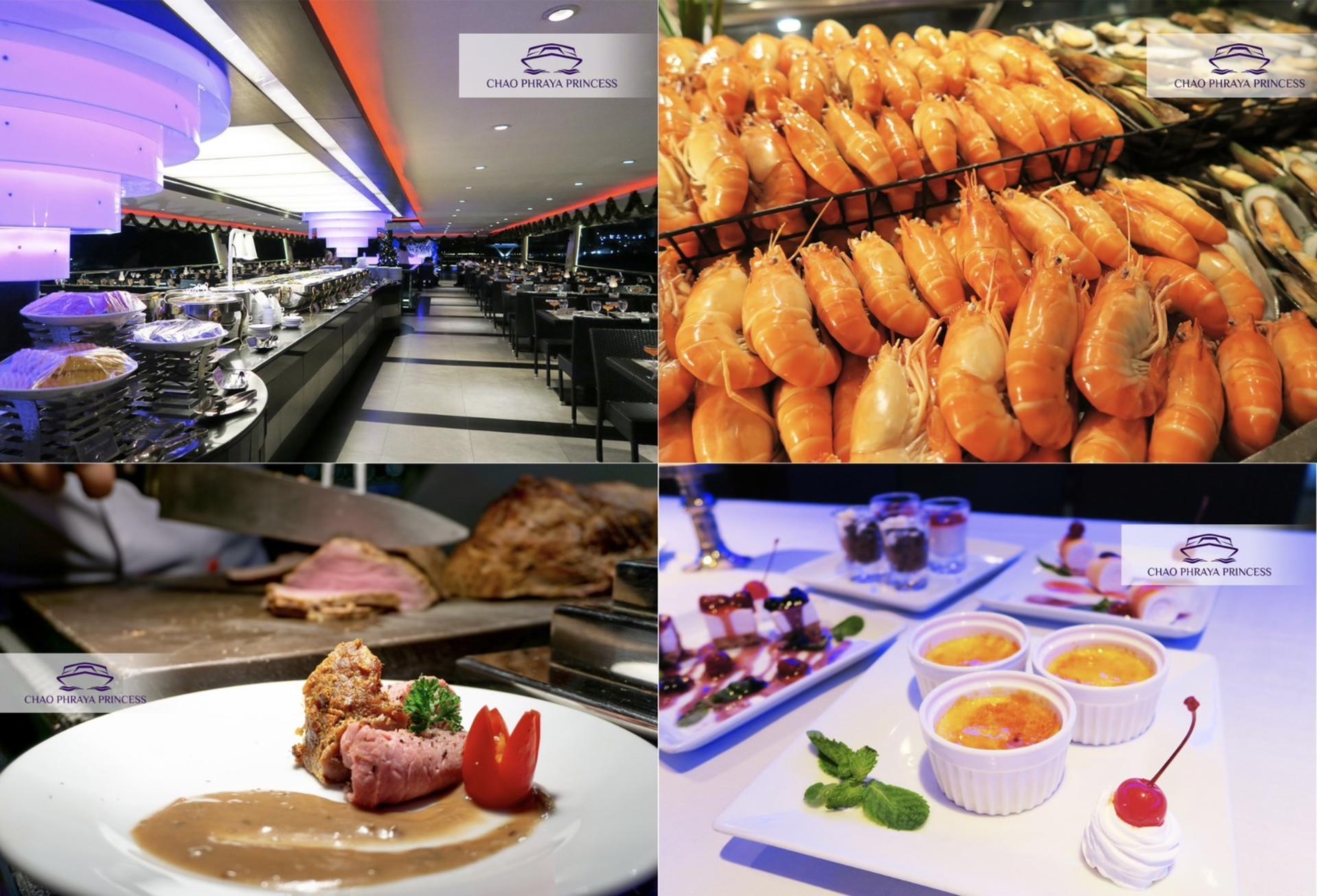 Chao Phraya Princess Dinner Cruise in Bangkok [Upper Deck Seat] - Thumbnail 3
