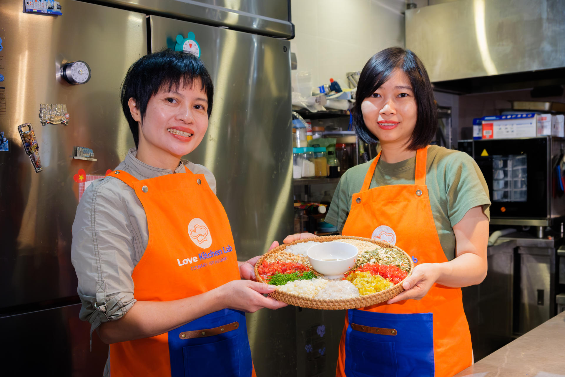 Mooncake Baking Experience with Vietnamese Tea Tasting in Hanoi - Thumbnail 5