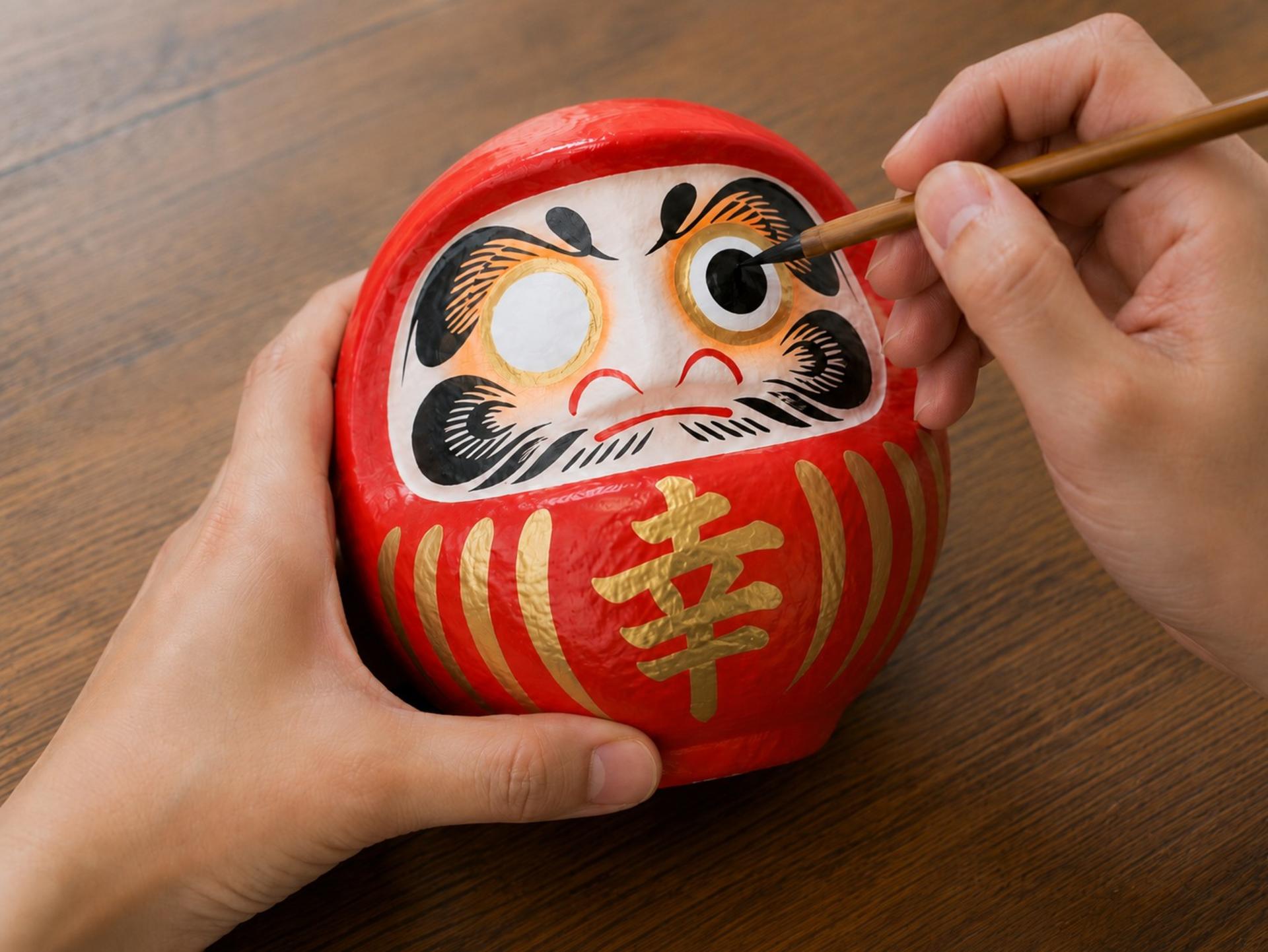 Create Your Own Daruma | Asakusa Calligraphy Experience - Thumbnail 3