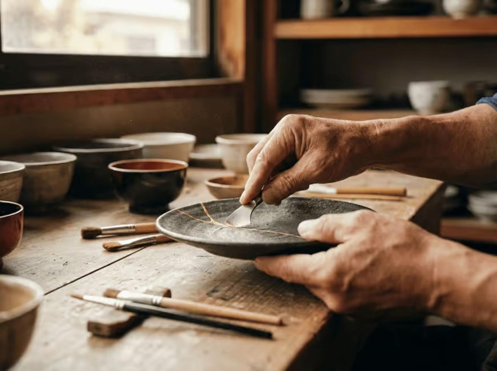 Tokyo: Shibuya Kintsugi Workshop - Thumbnail 7