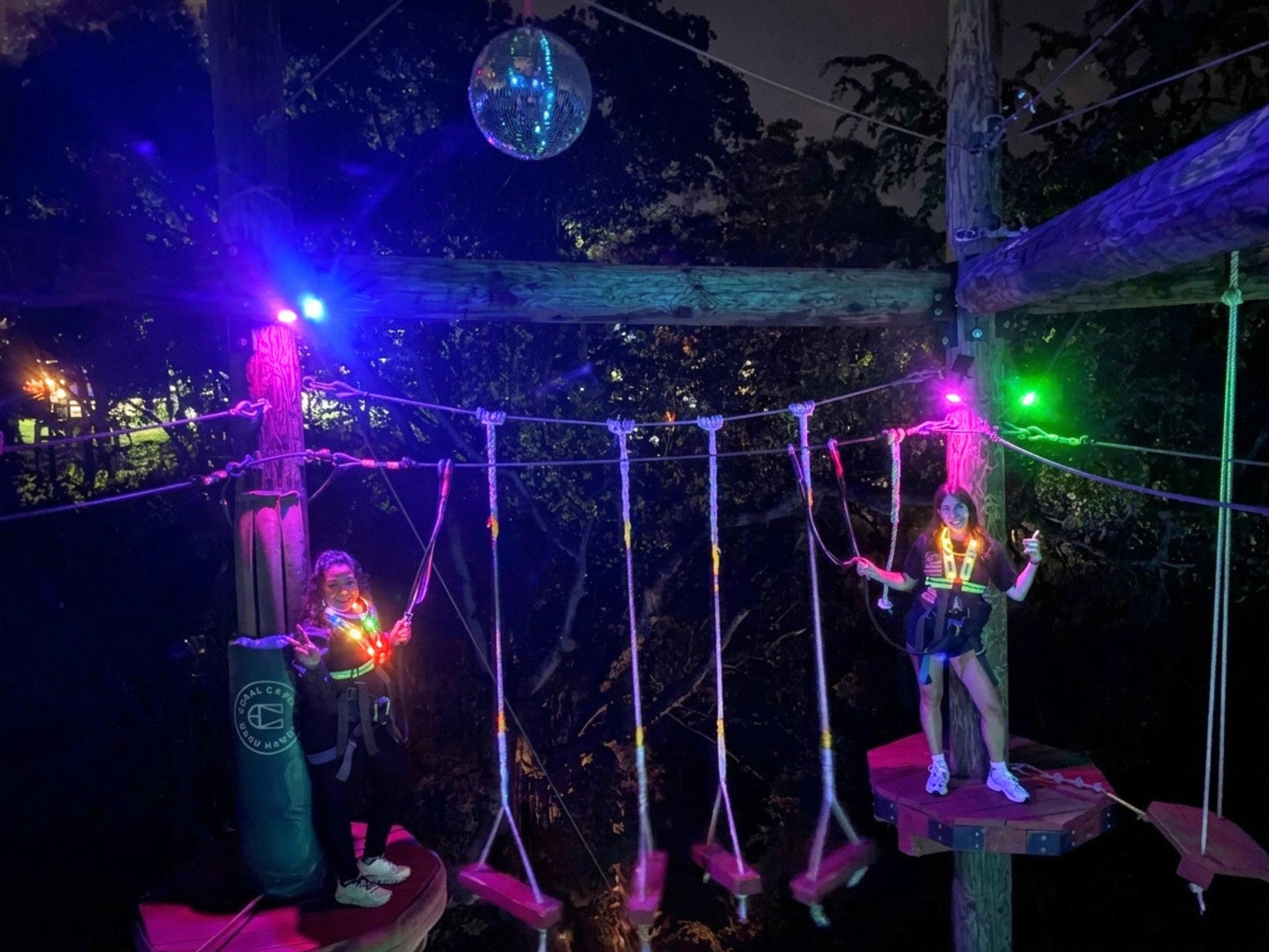 Night Ninja Course Experience with Campfire in Oahu - Thumbnail 3