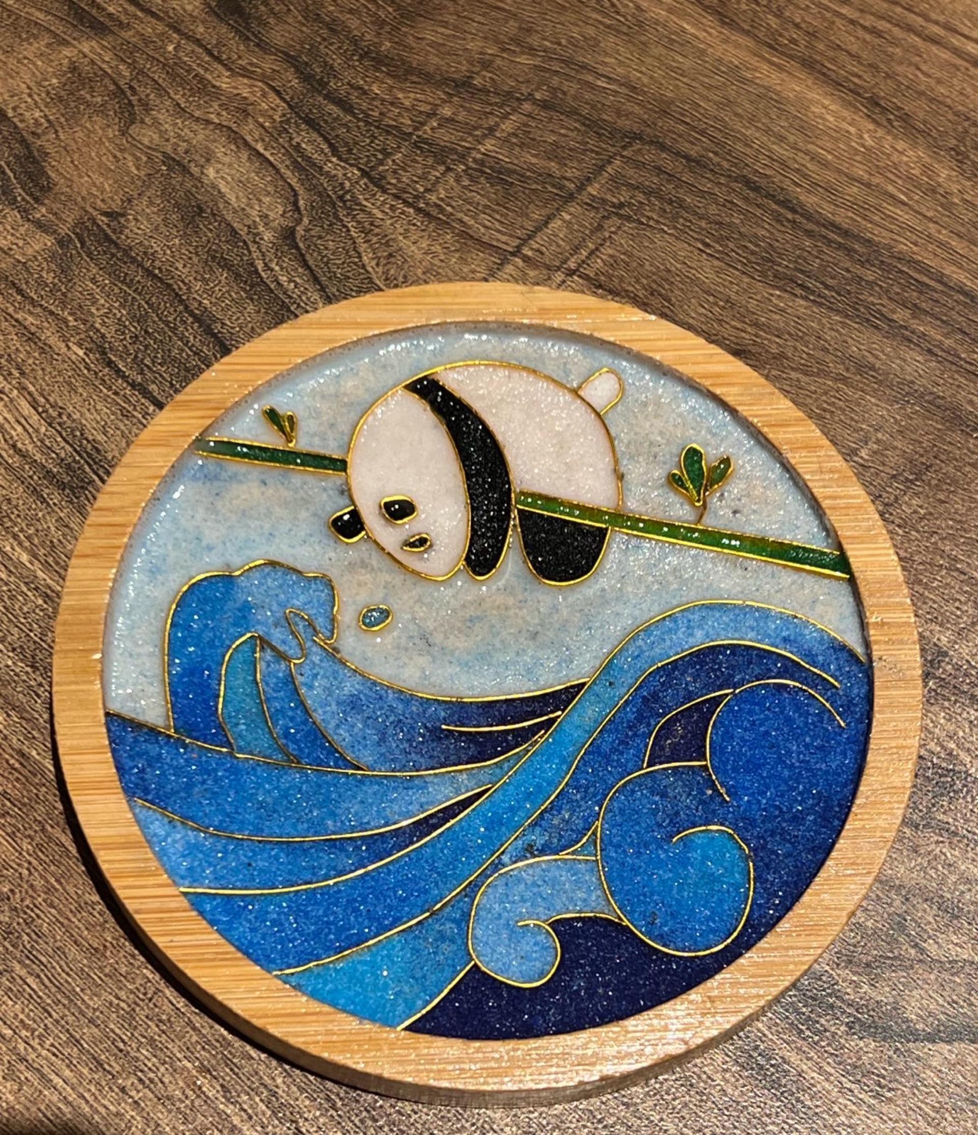 Cloisonné Enamel Coaster Workshop - Thumbnail 6