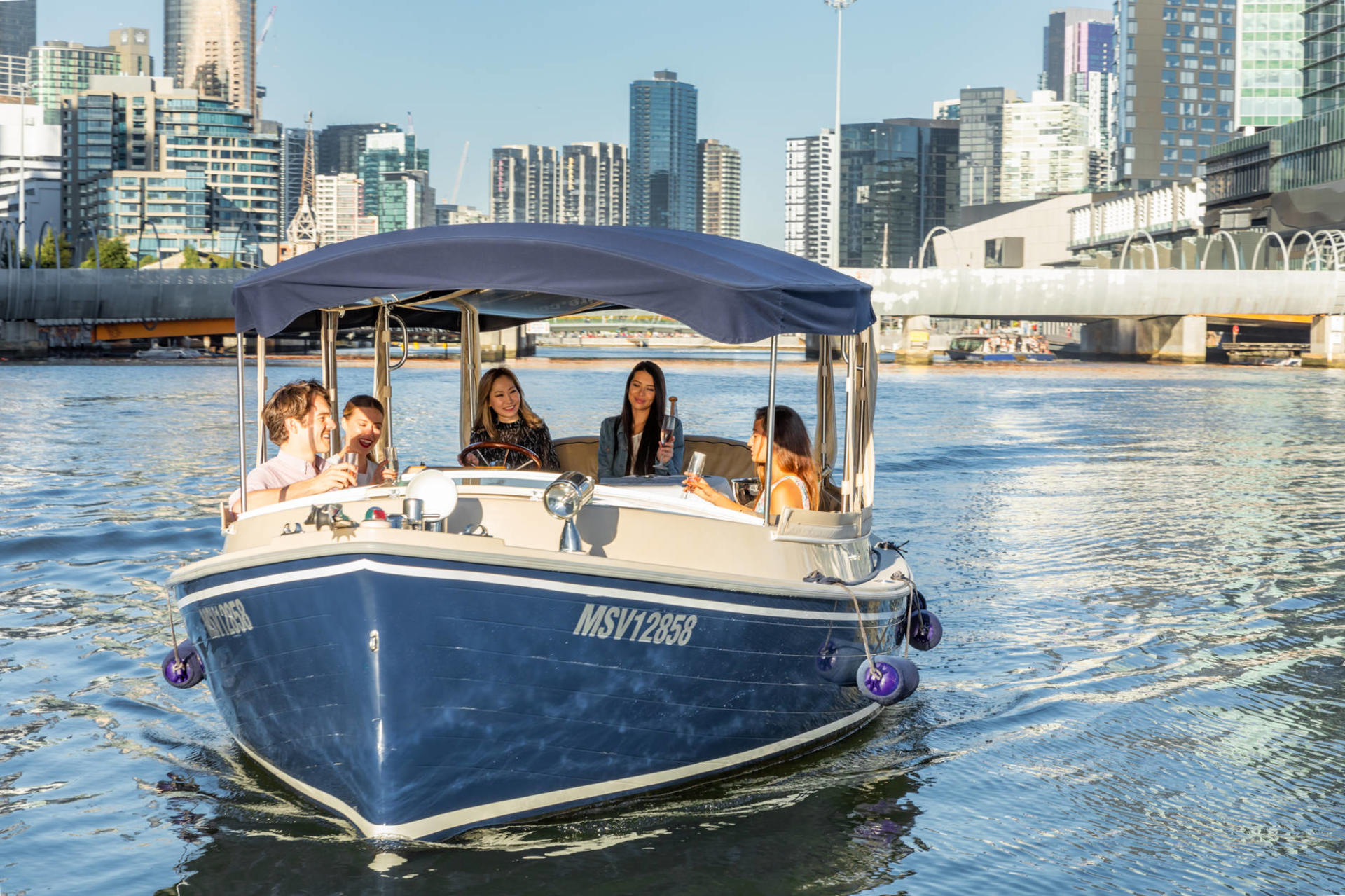 Harvey A Self-Drive Boat Hire in Melbourne - Thumbnail 4
