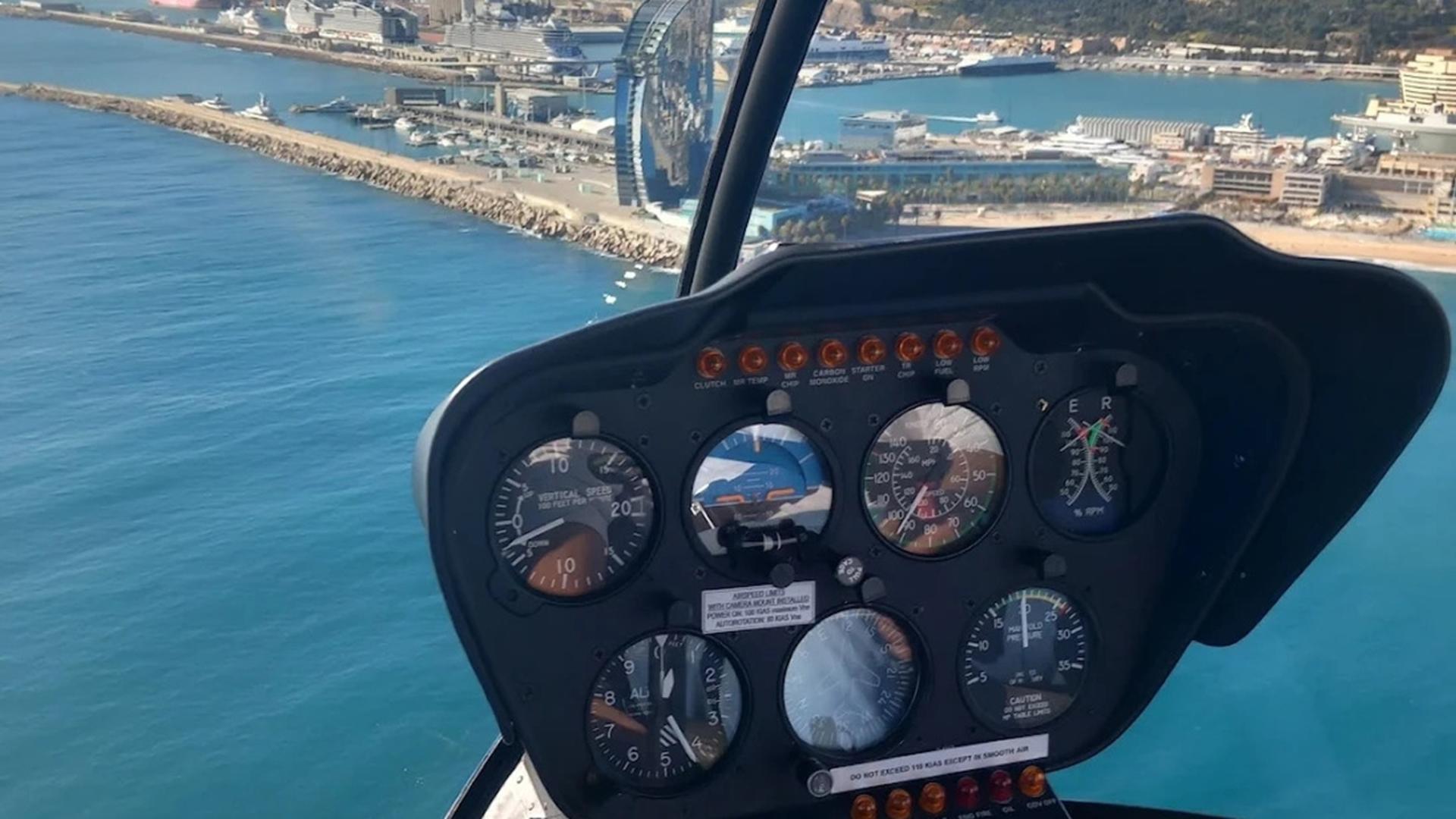 Helicopter and supercar driving experience in Barcelona - Thumbnail 3