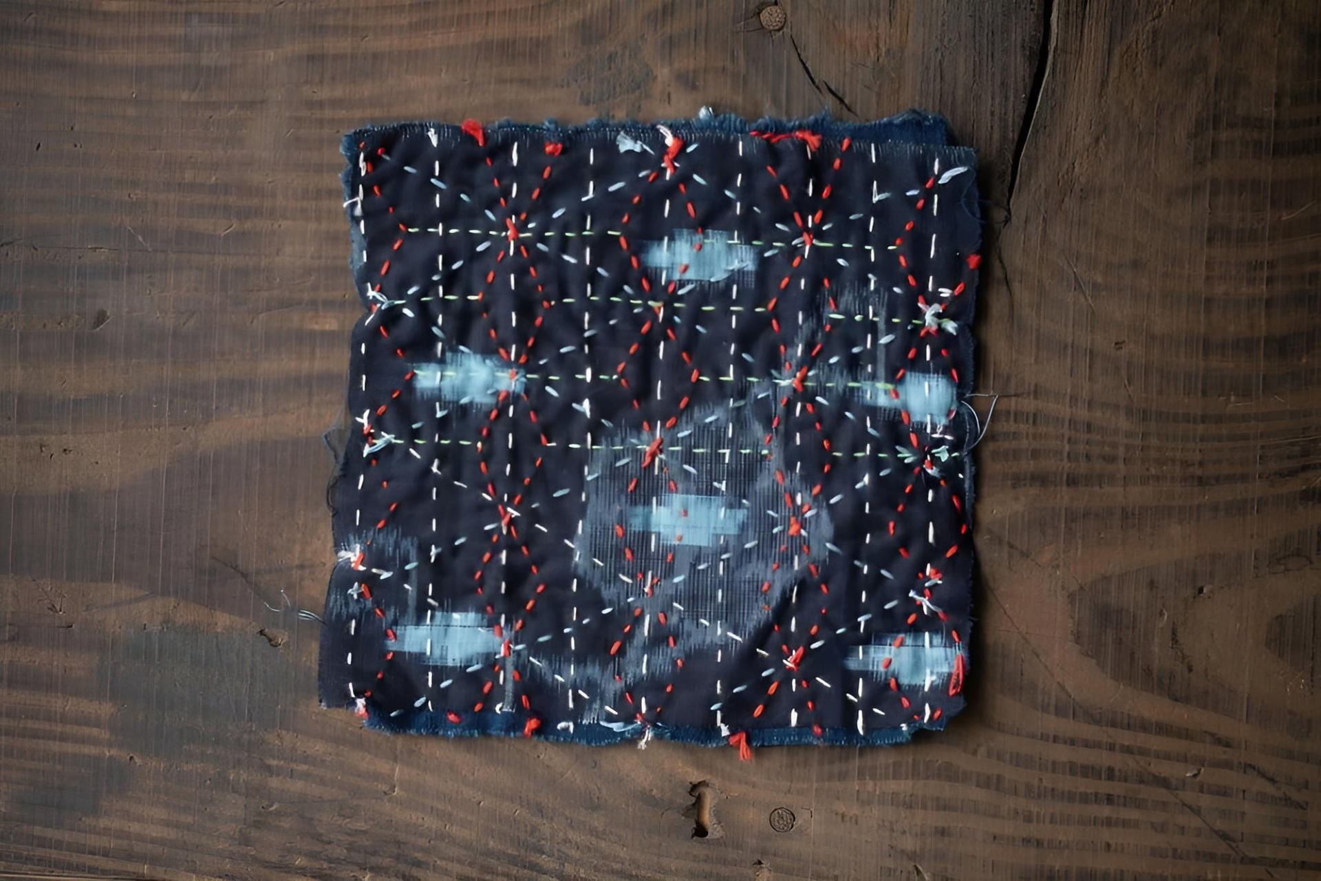 Japanese Stitching Sashiko Workshop Experience in Osaka - Thumbnail 2