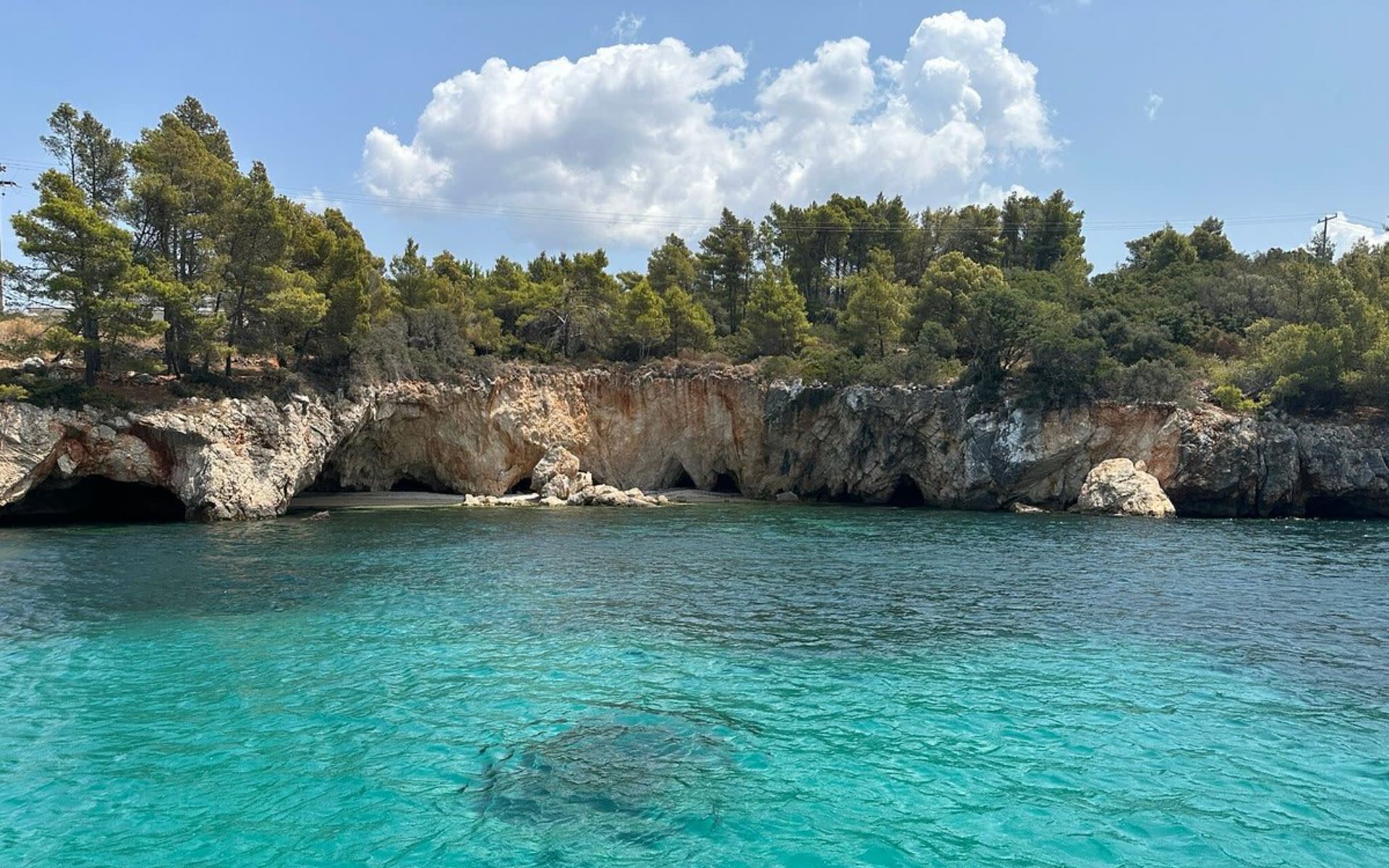 Kefalonia Boat Excursion with Lunch and Wine from Argostoli - Thumbnail 5