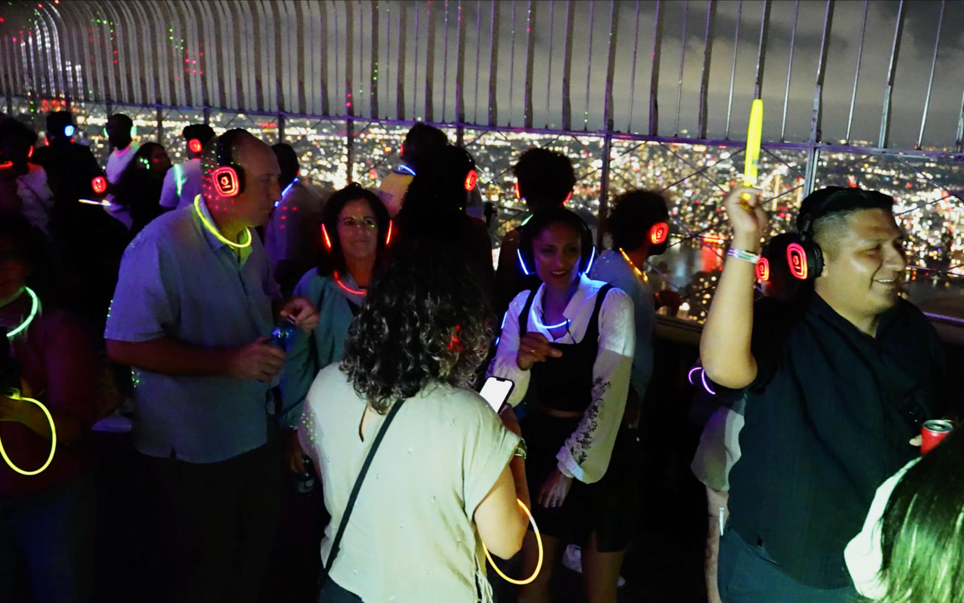 Silent Disco at the Empire State Building Observation Deck - Thumbnail 2