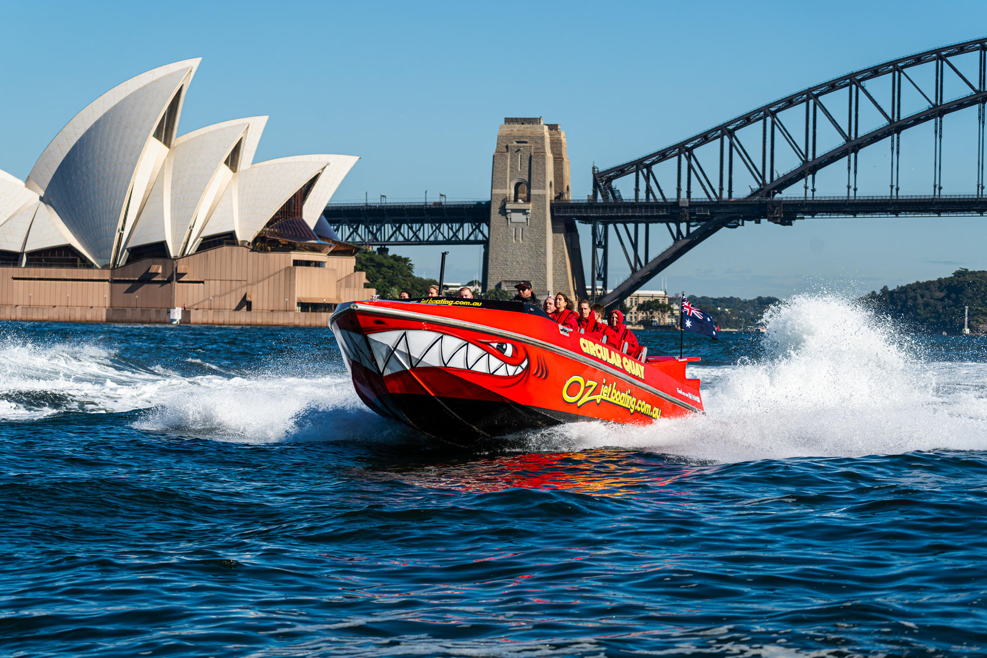Sydney Harbour Oz Jet Boating Thrill Ride - Thumbnail 3