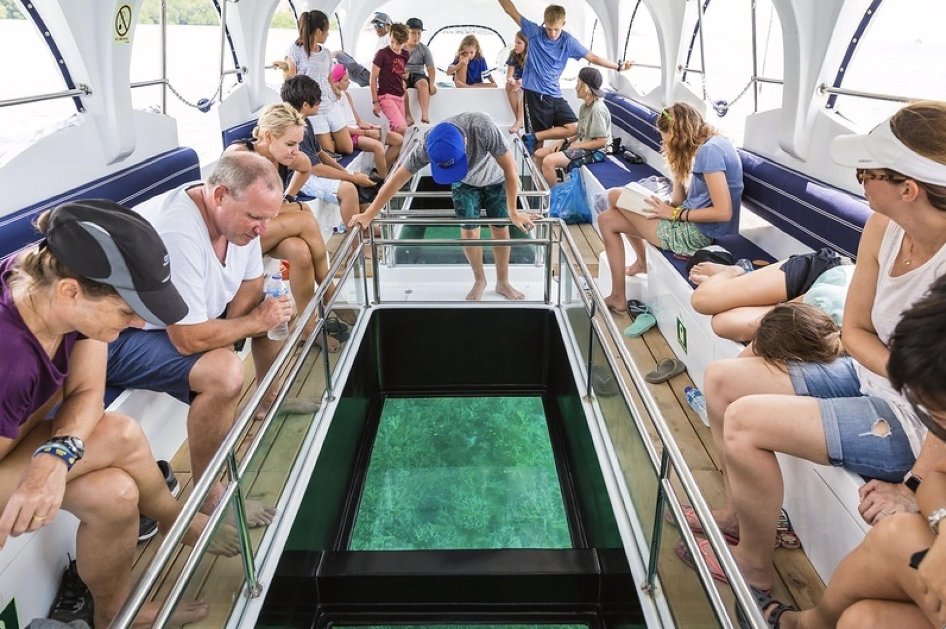 Glass Bottom Boat Trip in Labuan Bajo by AYANA Komodo Waecicu Beach - Thumbnail 3