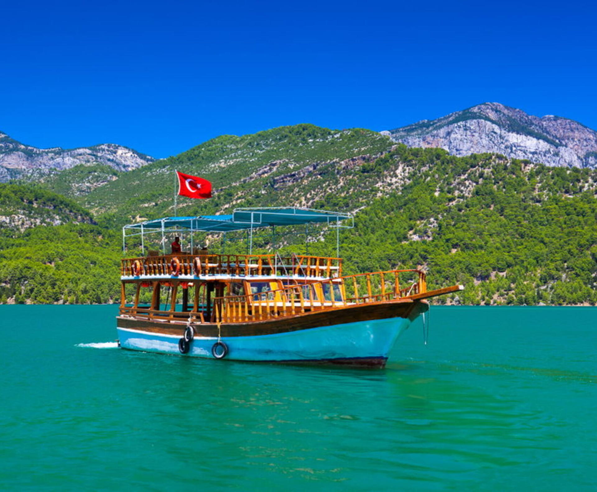 Green Canyon Boat Trip with Pickup from Antalya or Side - Image 1