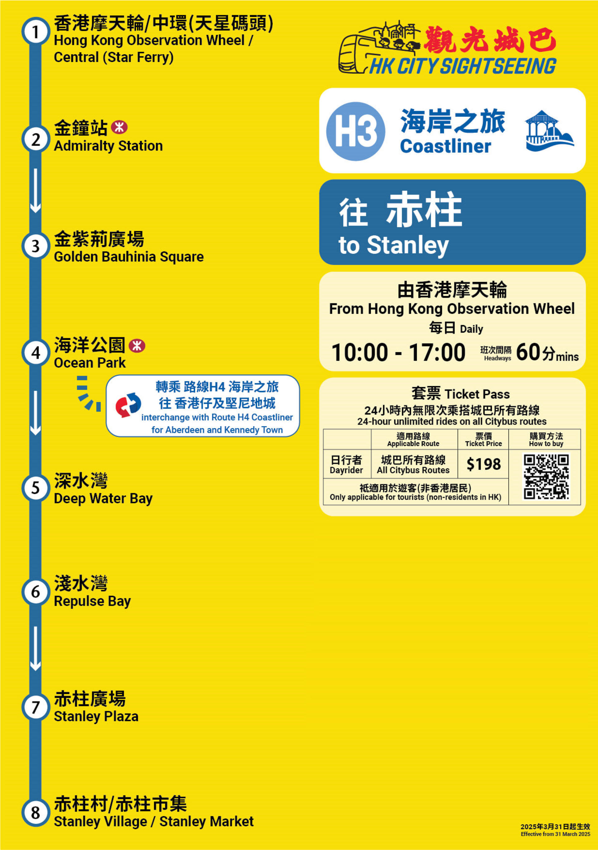 Citybus HK City Sightseeing Bus - Hop On Hop Off Open-top double-decker bus - Thumbnail 22