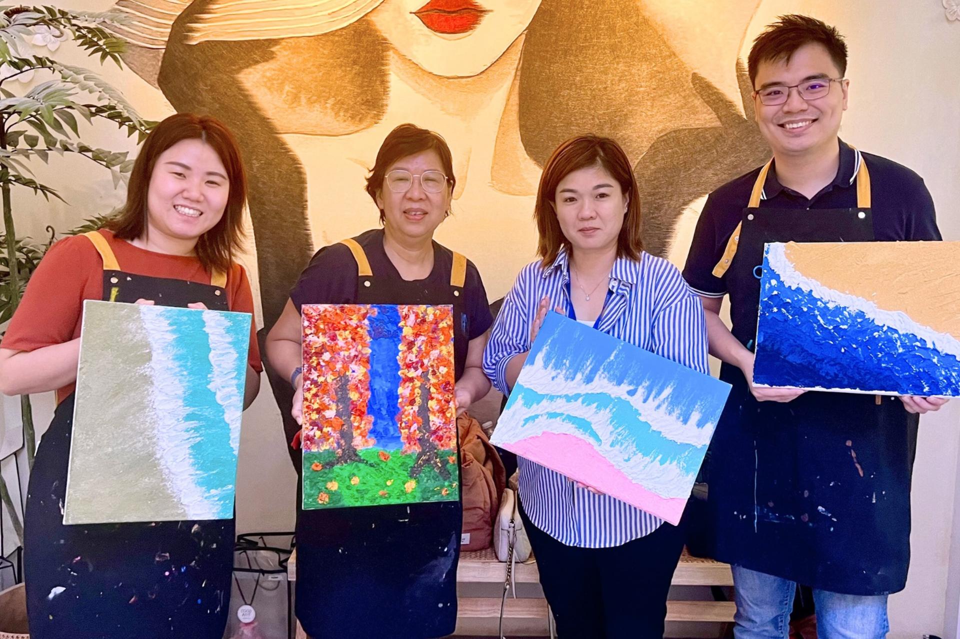 COCOART Art Jamming & Workshops in a Historic Building in Singapore - Thumbnail 3