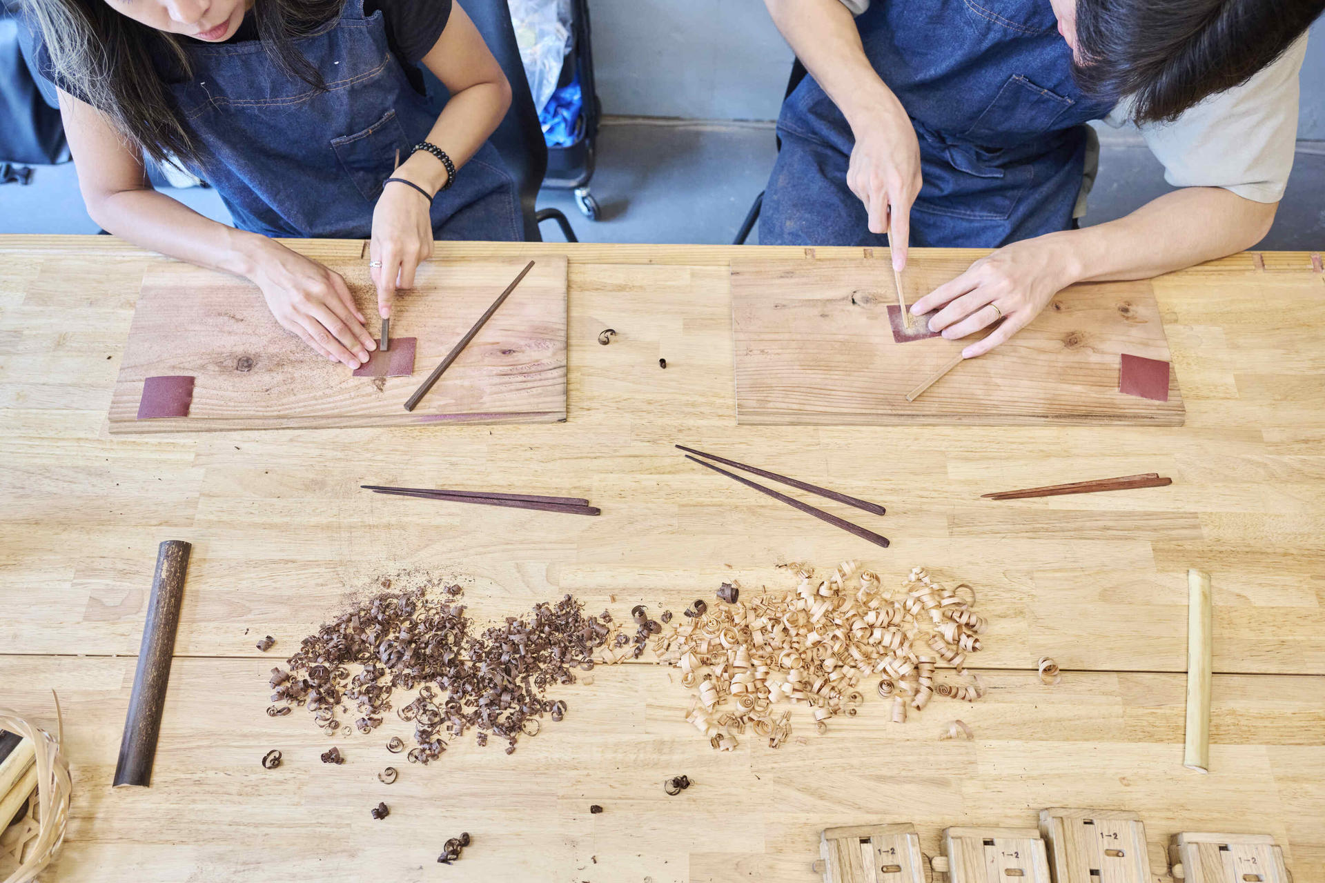 Kyoto Arashiyama Chopstick Making Workshop - Thumbnail 13