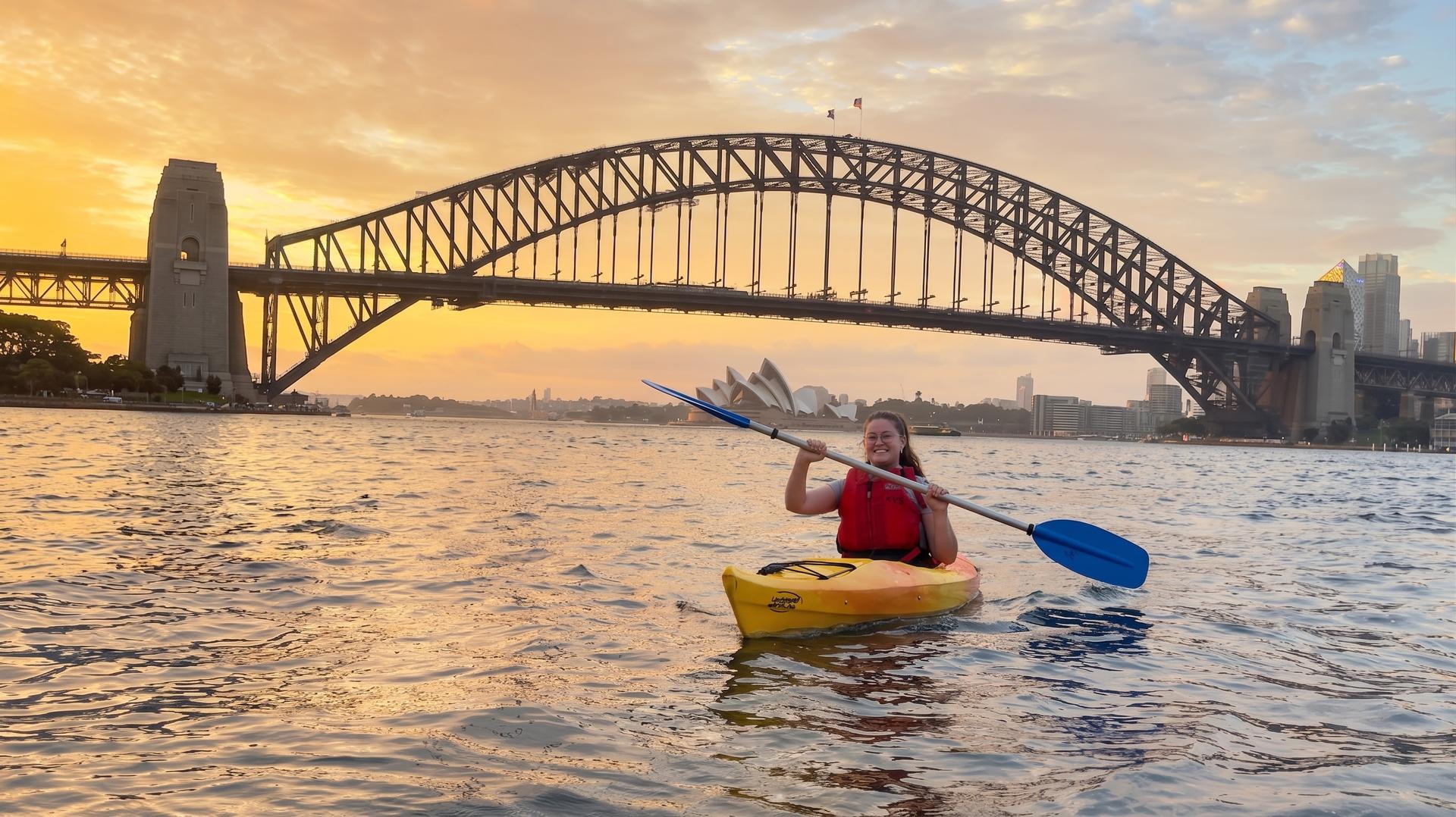 Sydney Sunrise Small-Group Kayak Tour: Harbour Bridge, Opera House - Thumbnail 7