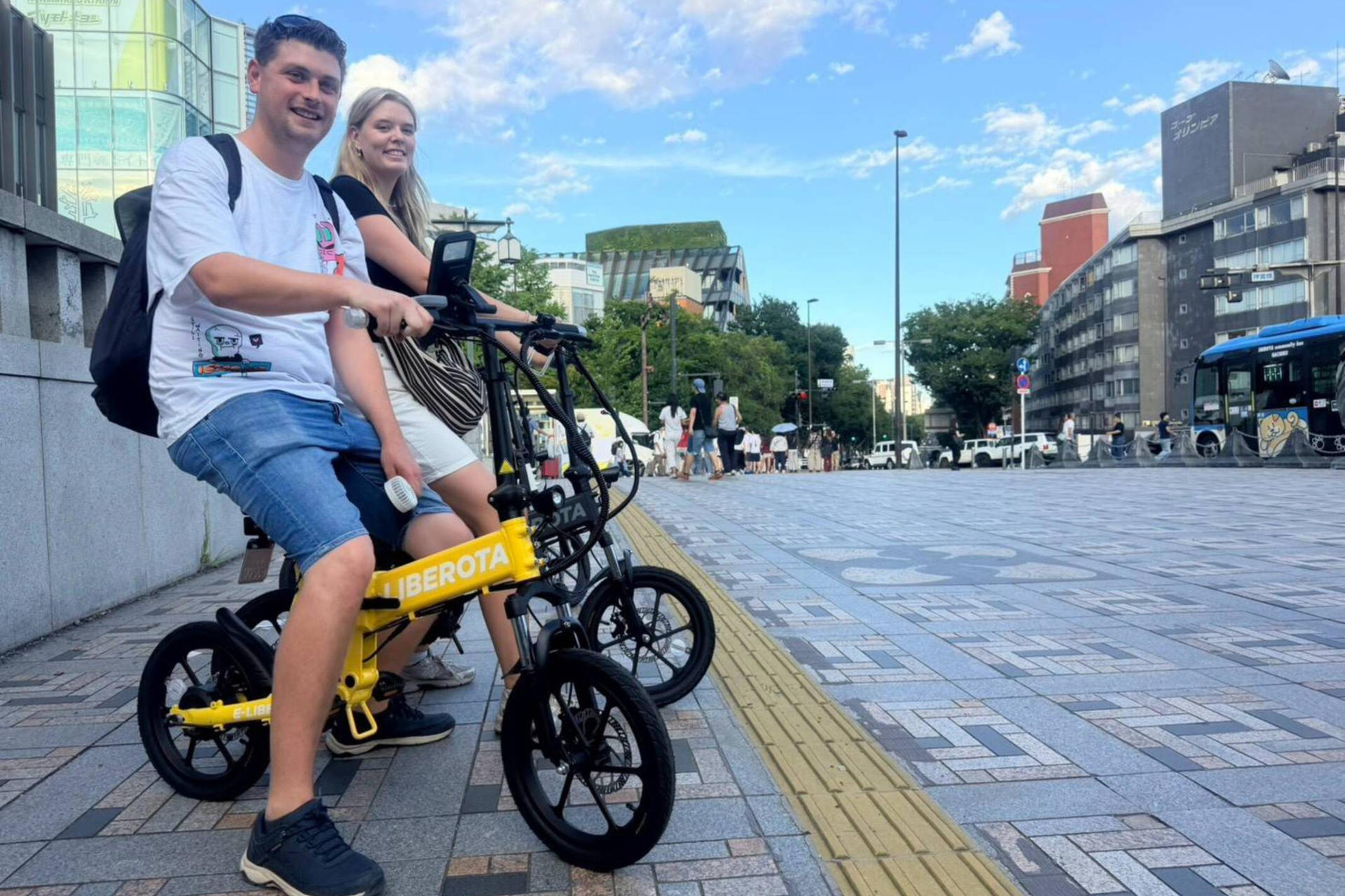 Tokyo Shibuya: No License Required, No-Pedal Electric Motorbike Tour - Thumbnail 5