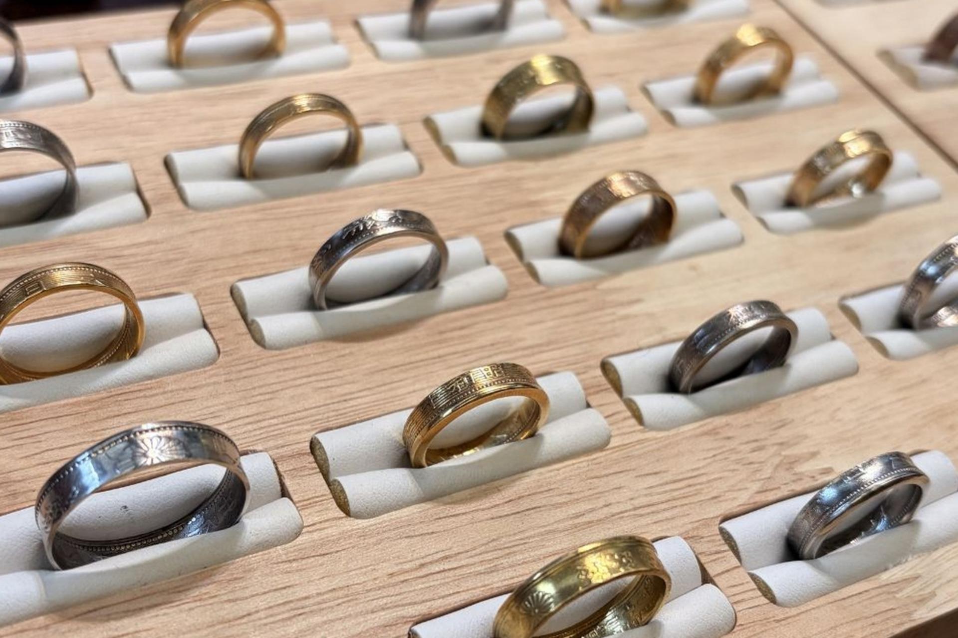 Make Your Own Coin Ring in Osaka - Thumbnail 3