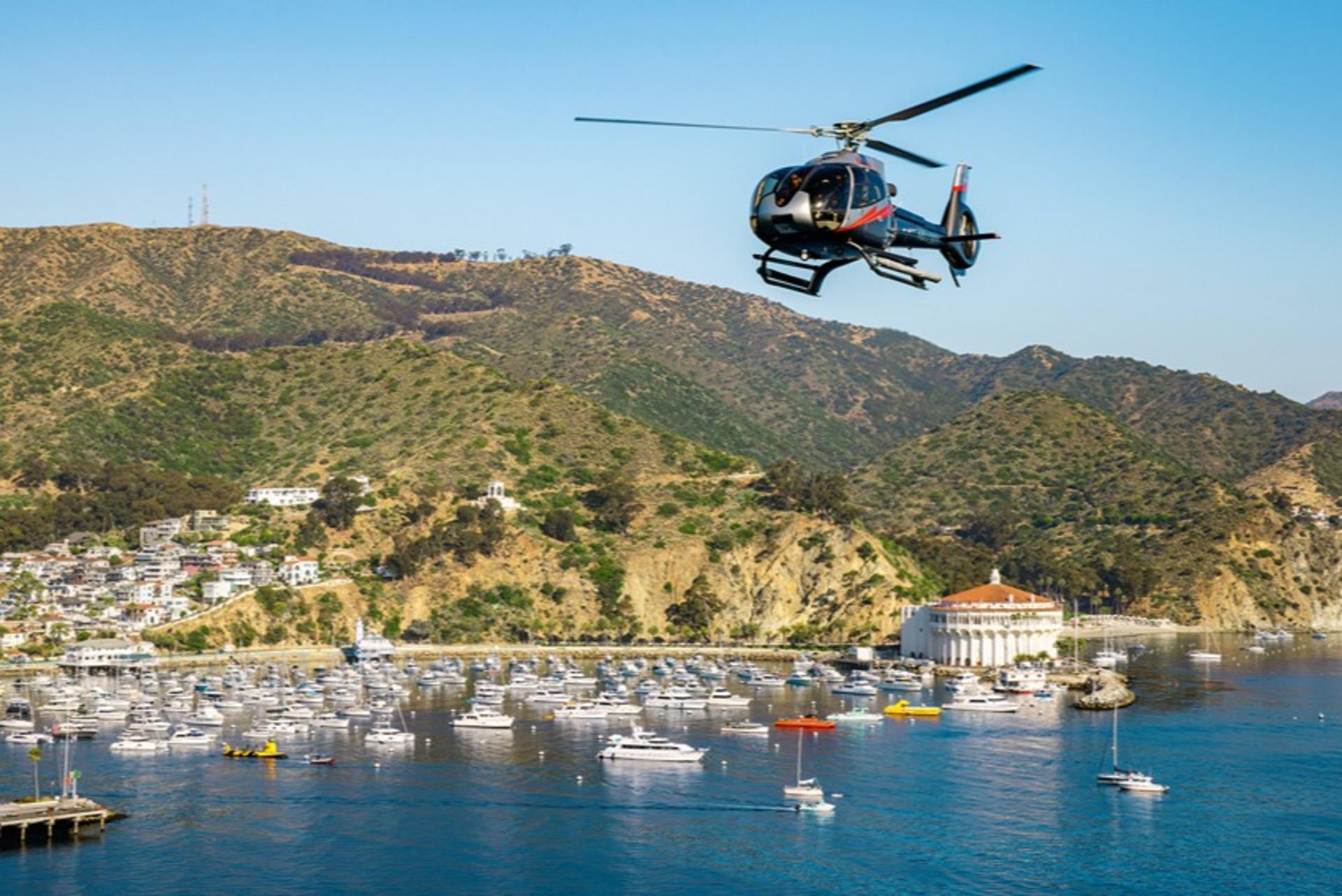 Helicopter Tour in Catalina - Thumbnail 2