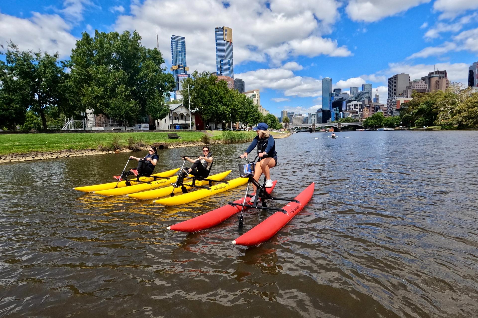 Yarra River Waterbike Experience in Melbourne - Thumbnail 3