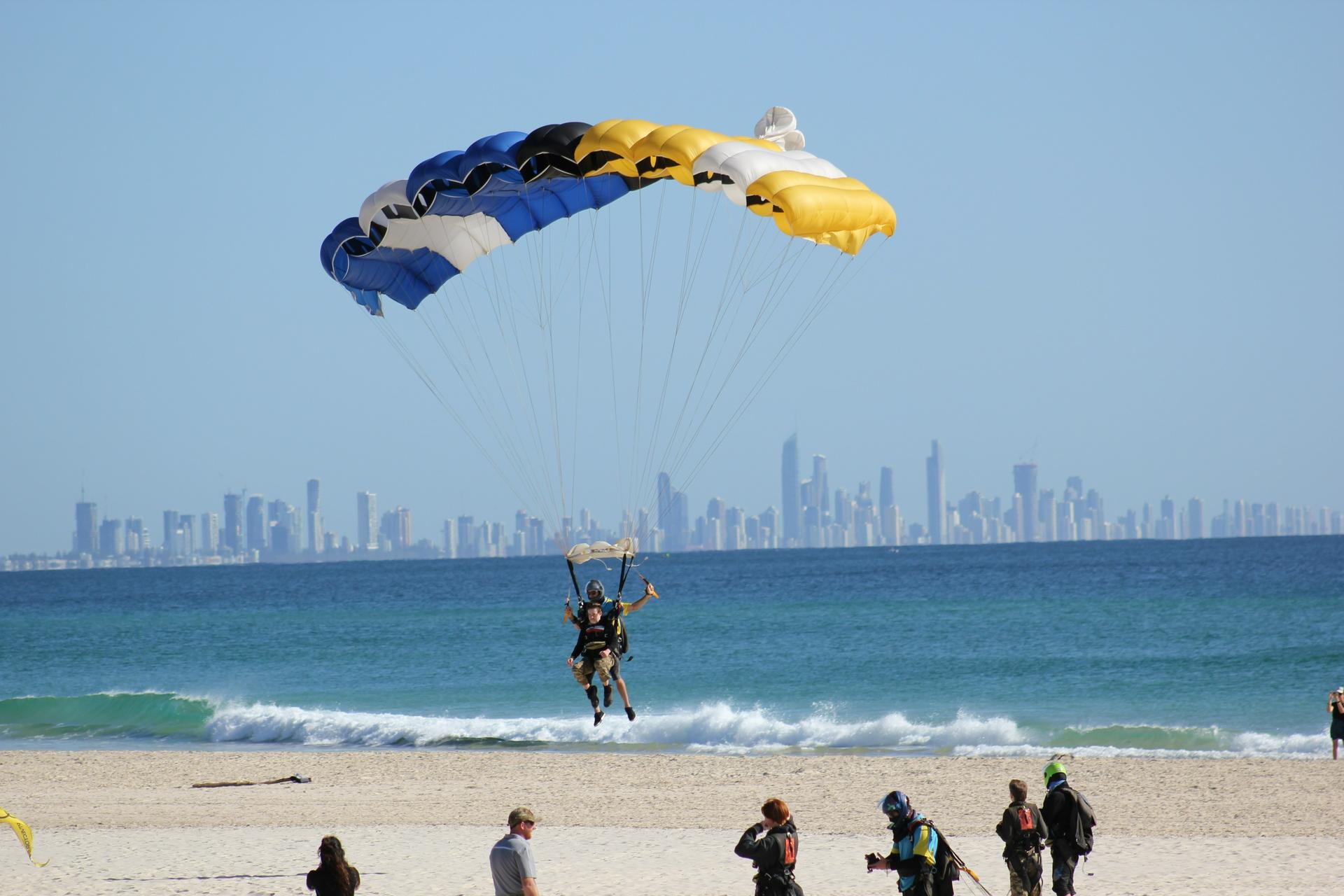 Beach Landing Tandem Skydive Experience - Thumbnail 7