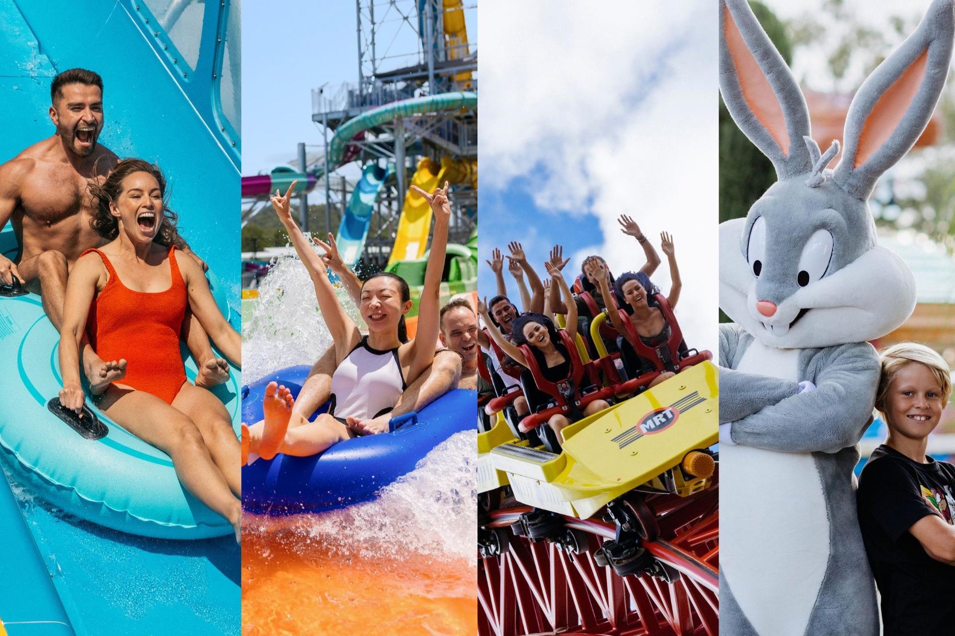 Movie World & Wet n' Wild Gold Coast multi-day unlimited entry pass - Image 1