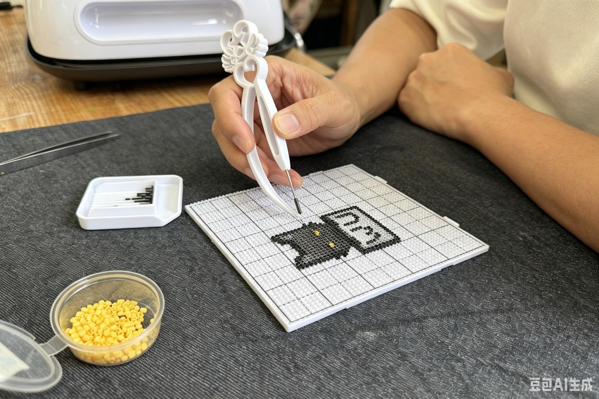 Perler bead keychain workshop - Thumbnail 4