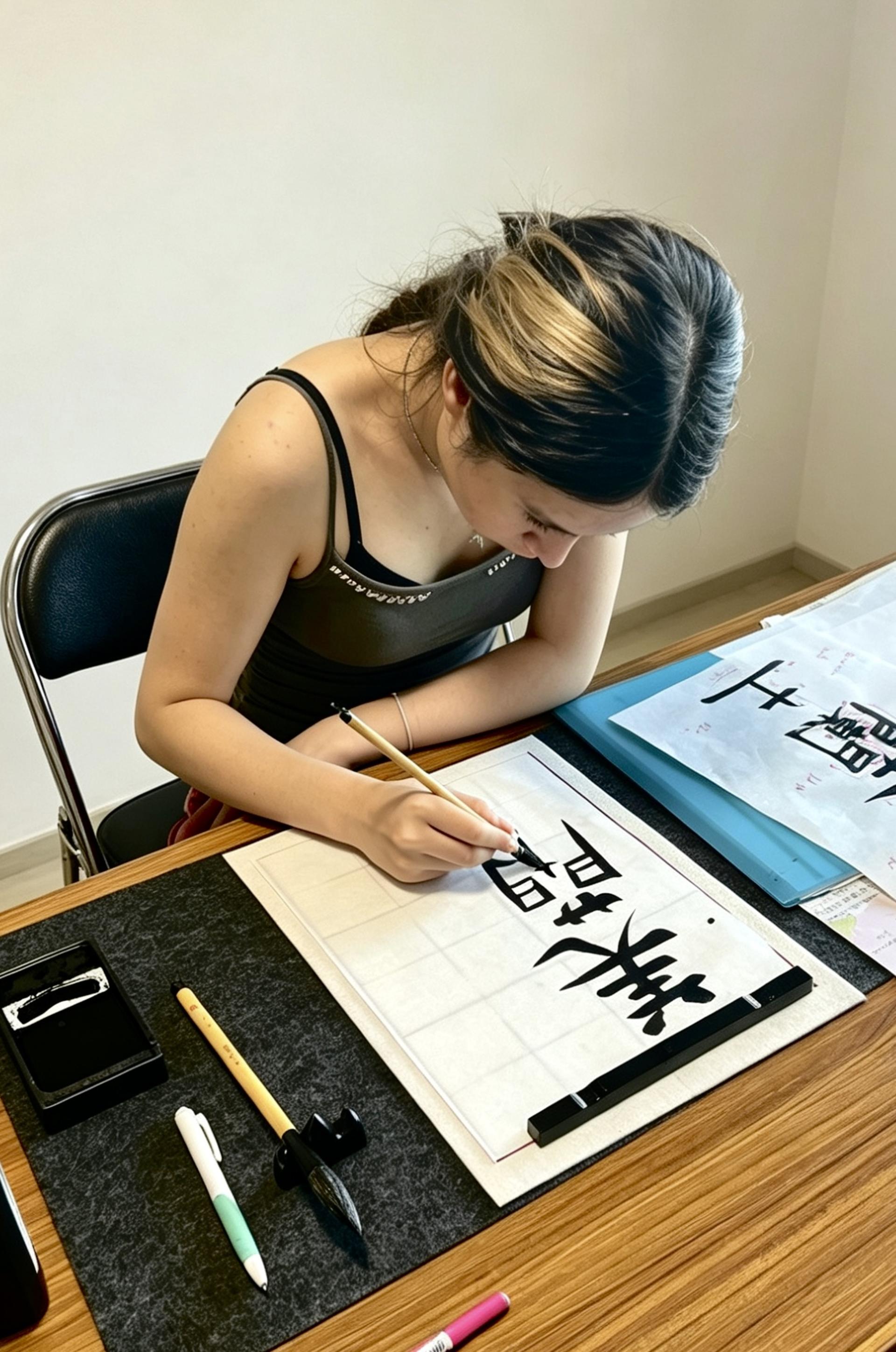 Japanese Calligraphy & Kanji Name Gift with Great View - Thumbnail 21