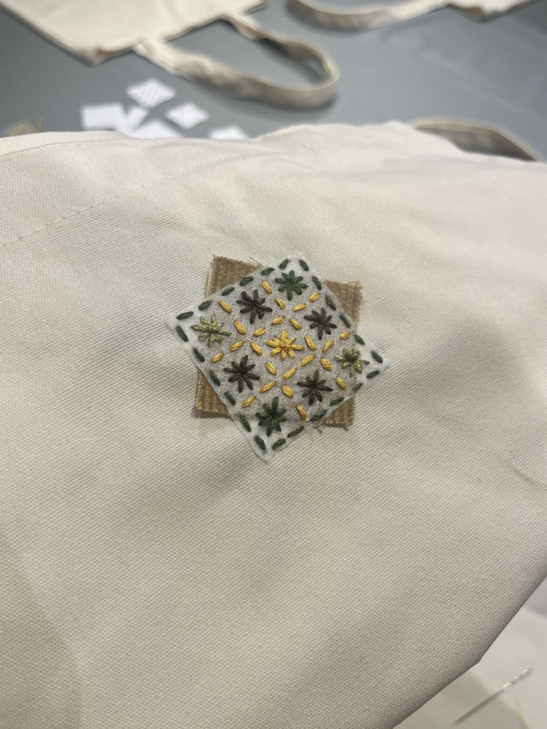 Repair Art Tote Bag Workshop - Thumbnail 8