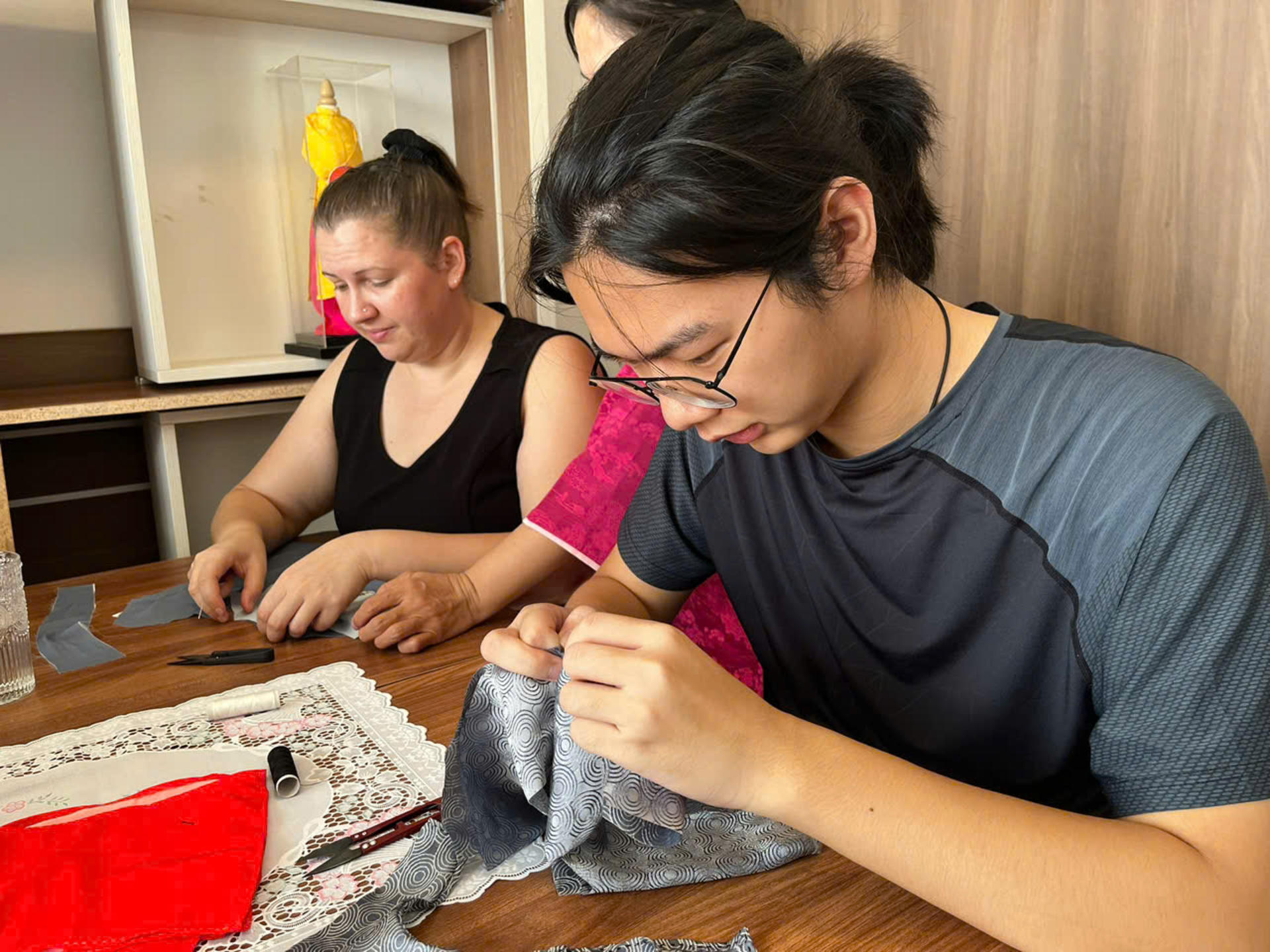 Mini Ao Dai Handcrafting Experience in Ho Chi Minh City - Thumbnail 6
