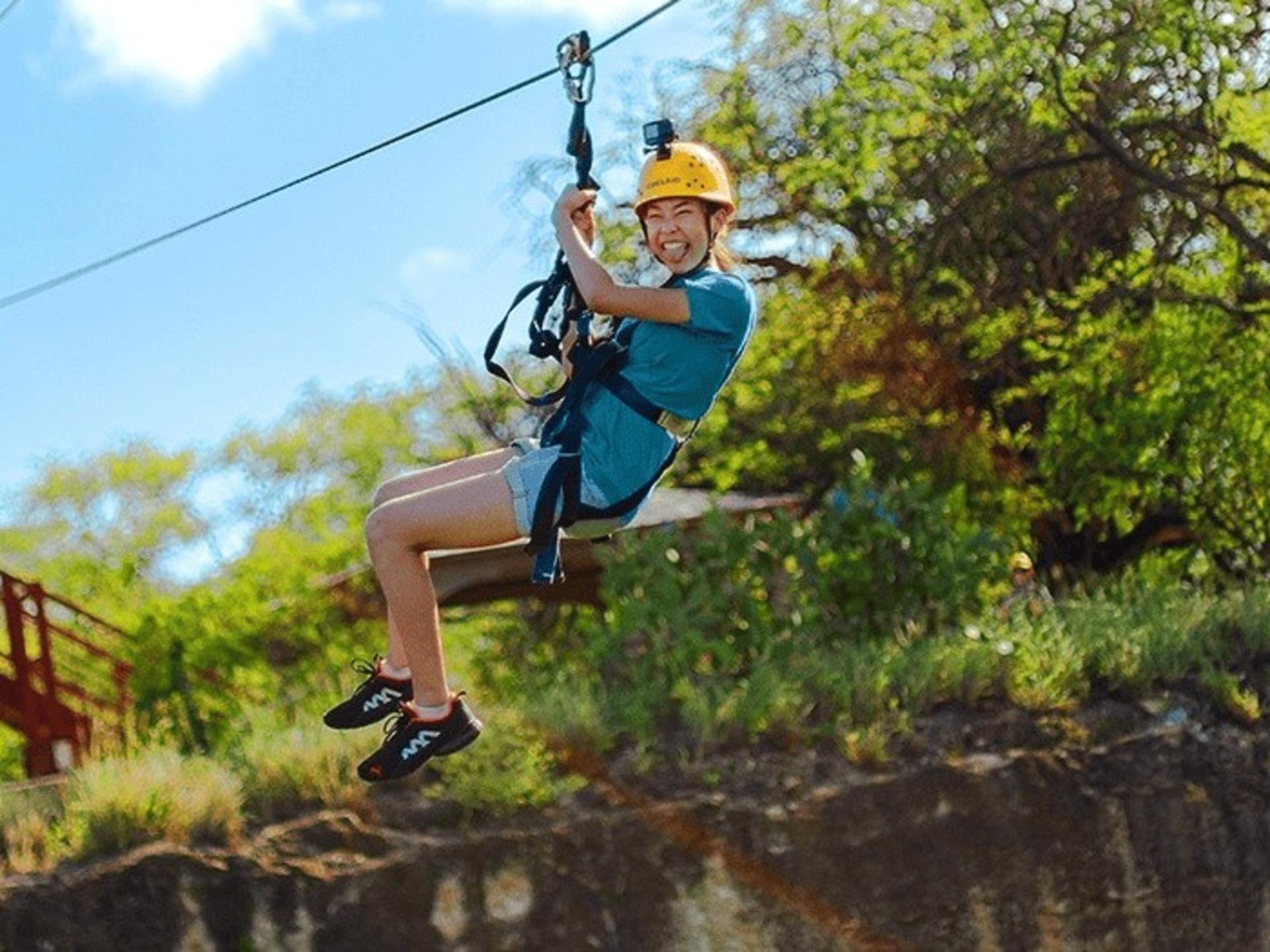 Zip & Dip Adventure with Waikiki Transportation - Image 1