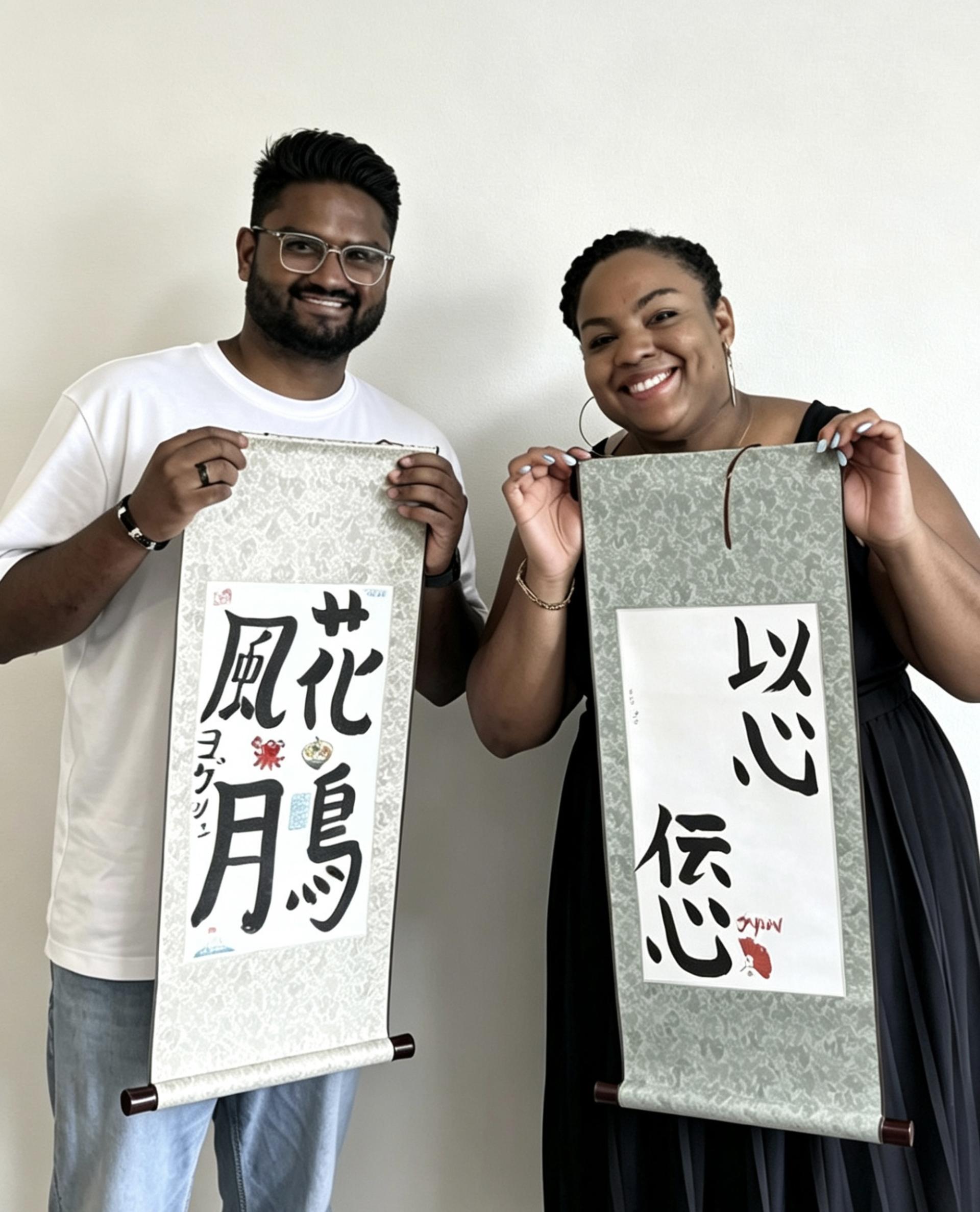 Japanese Calligraphy & Kanji Name Gift with Great View - Thumbnail 13