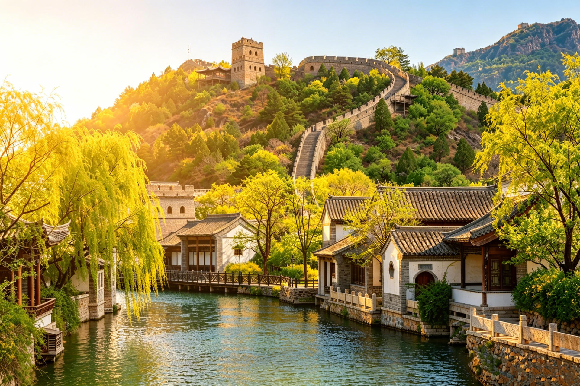 Gubei Water Town & Simatai Great Wall 1-Day Tour - Image 1