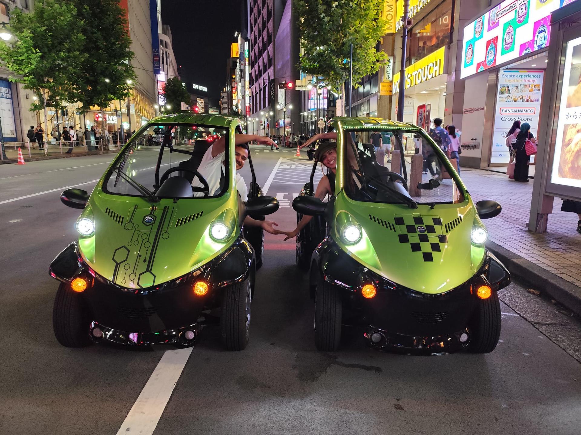 Tokyo Shibuya Night Drive: Kimono EV Go-Kart Tour with Photos - Thumbnail 19