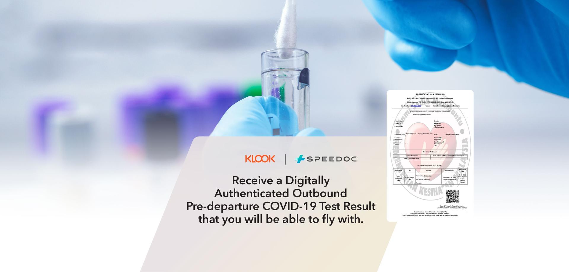Home-based Pre-departure & Post Arrival COVID-19 PCR/RTK Tests - Thumbnail 4